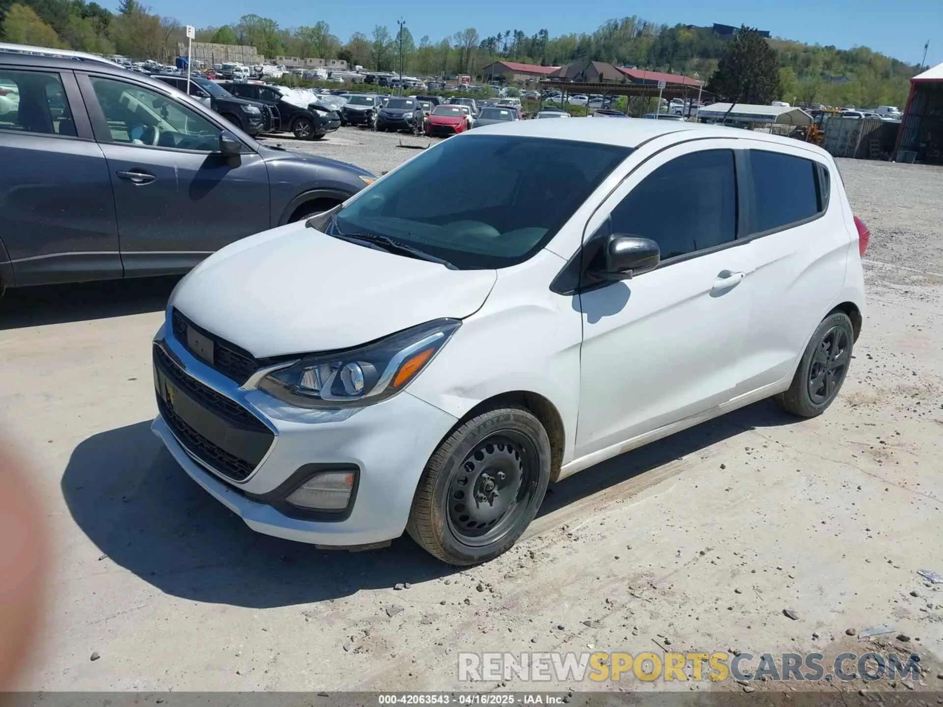 2 Photograph of a damaged car KL8CB6SA9LC427611 CHEVROLET SPARK 2020