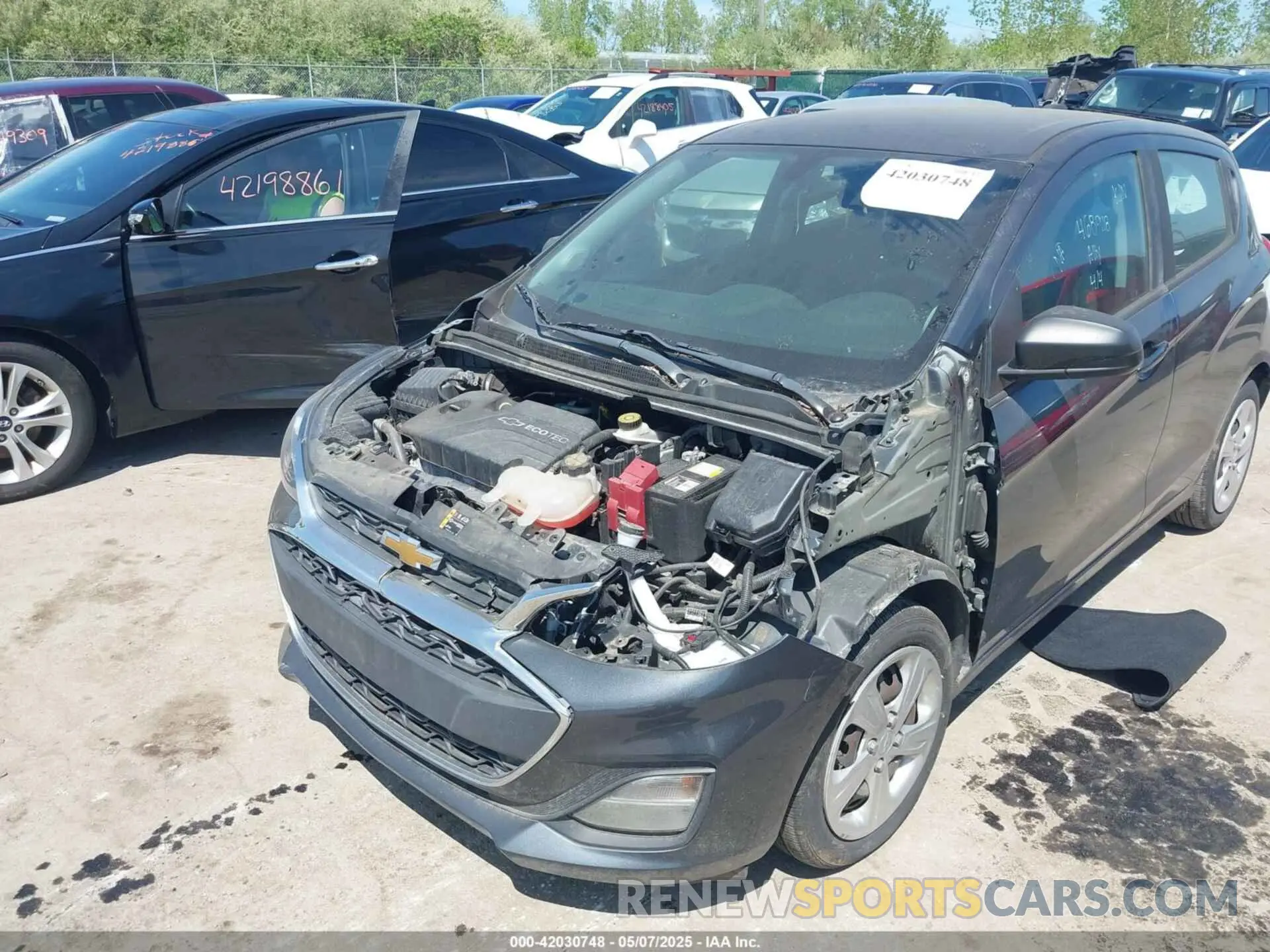 6 Photograph of a damaged car KL8CB6SA9LC468918 CHEVROLET SPARK 2020