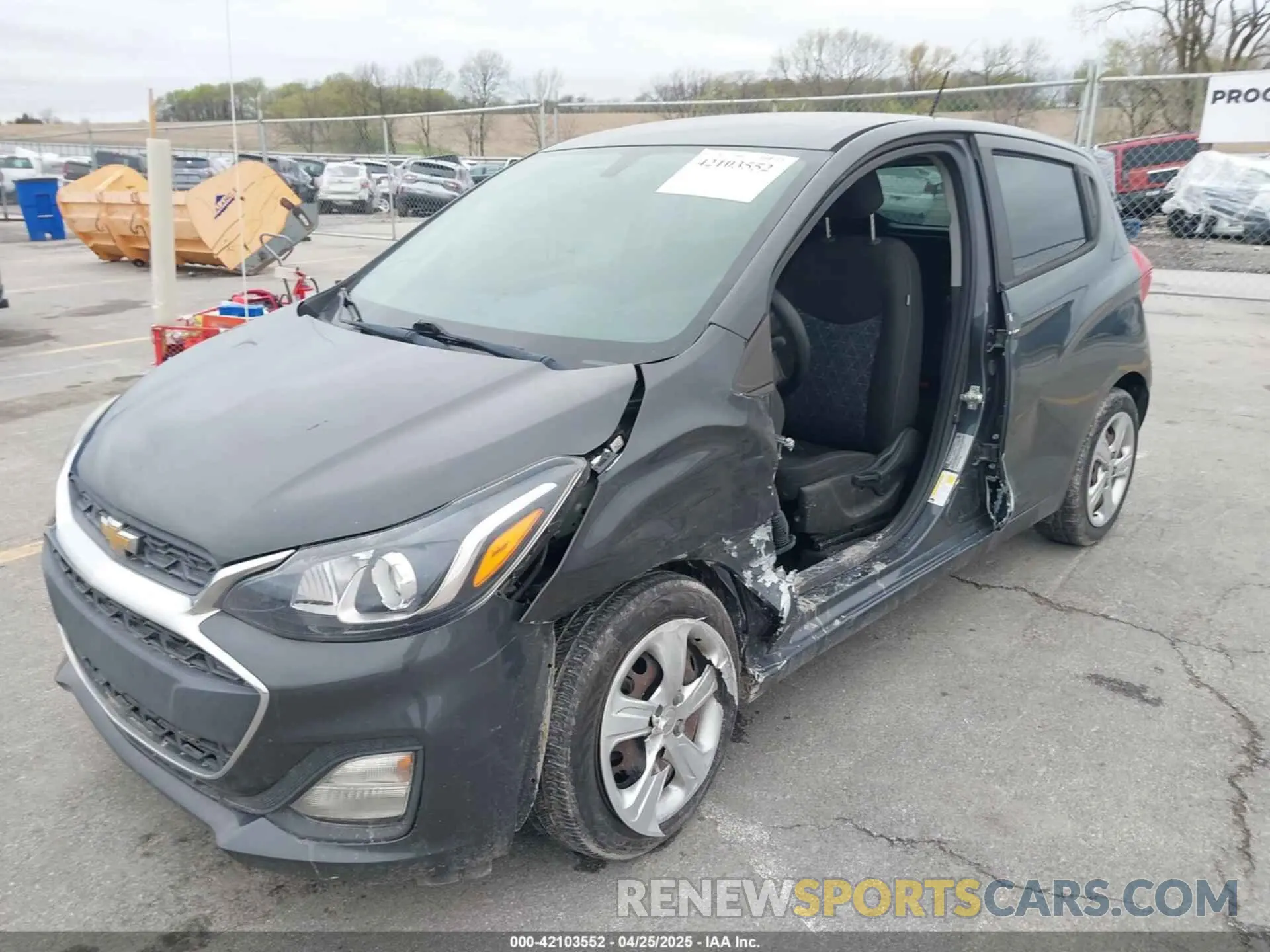 6 Photograph of a damaged car KL8CB6SA9LC473908 CHEVROLET SPARK 2020