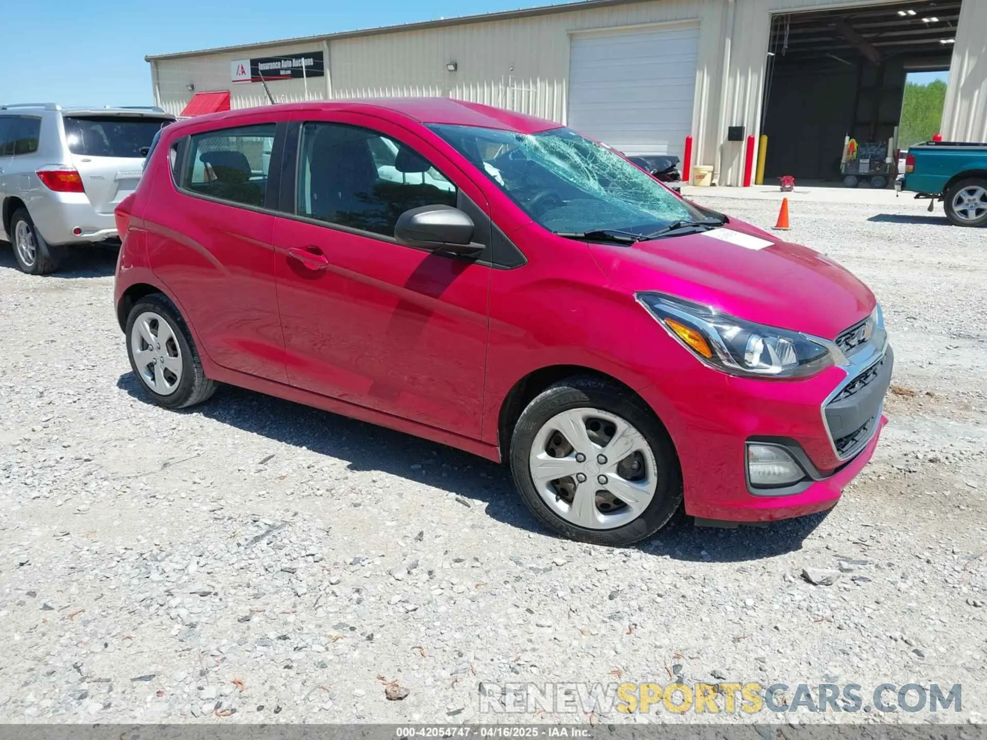 1 Photograph of a damaged car KL8CB6SAXLC418092 CHEVROLET SPARK 2020