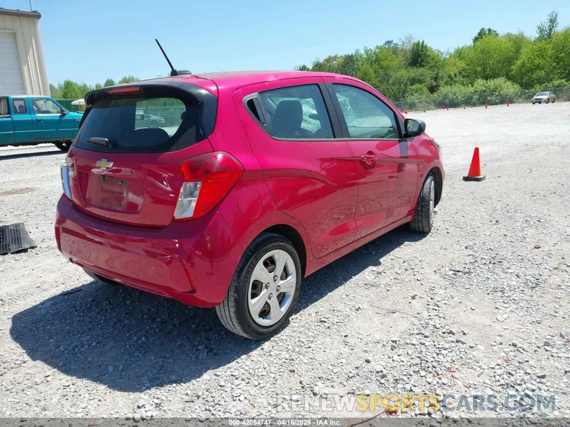 4 Photograph of a damaged car KL8CB6SAXLC418092 CHEVROLET SPARK 2020