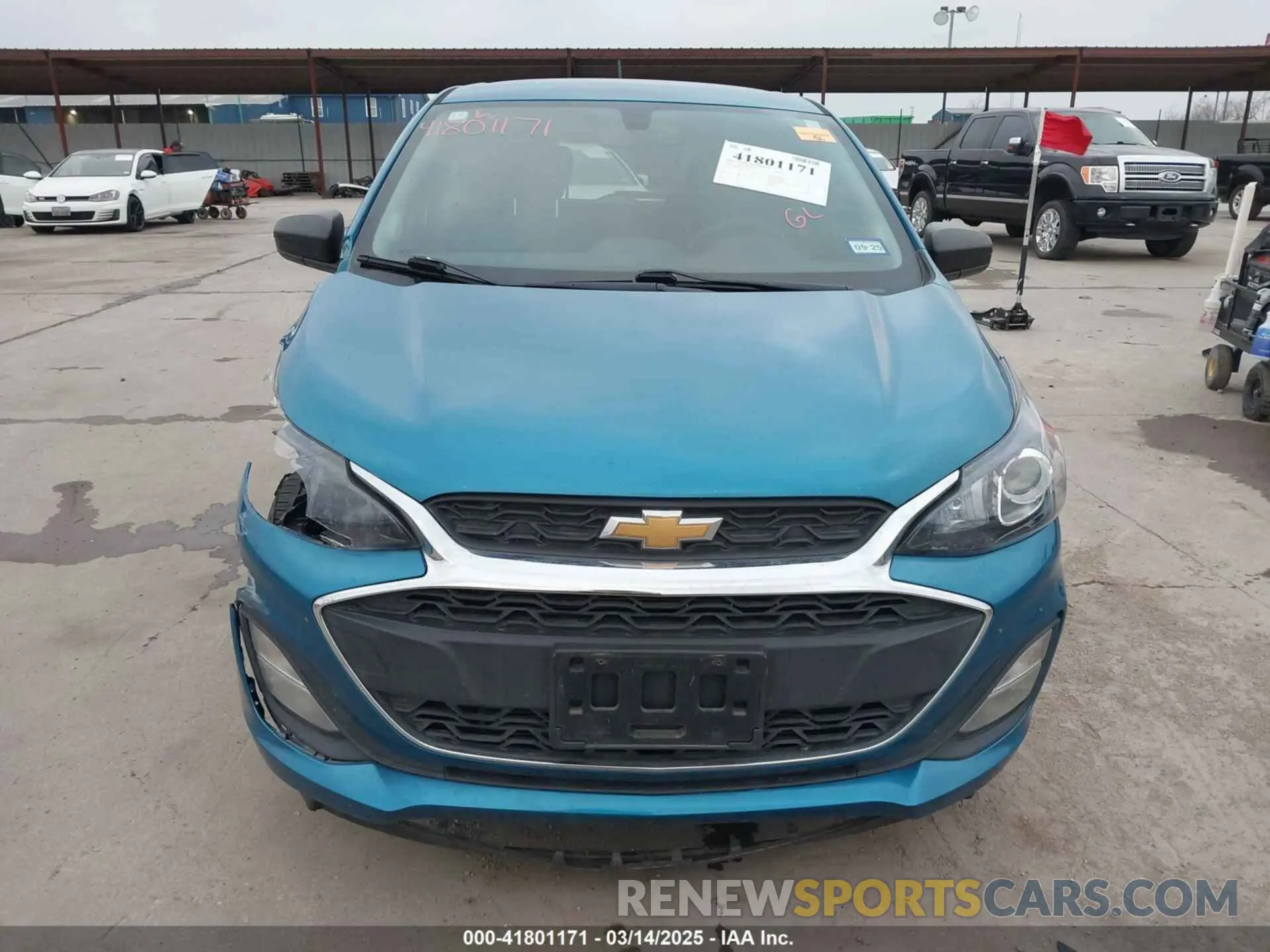 12 Photograph of a damaged car KL8CB6SAXLC422370 CHEVROLET SPARK 2020