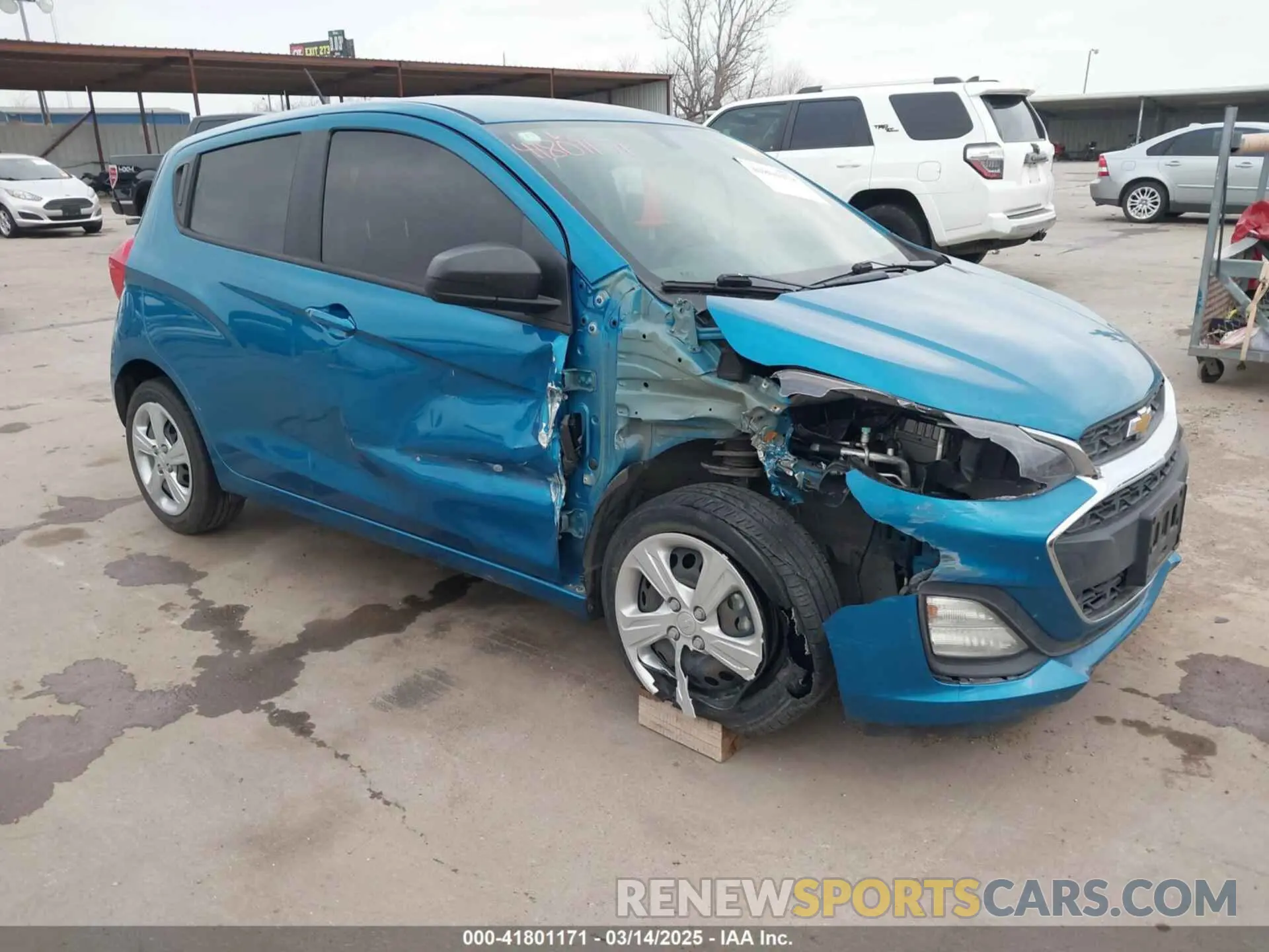 6 Photograph of a damaged car KL8CB6SAXLC422370 CHEVROLET SPARK 2020