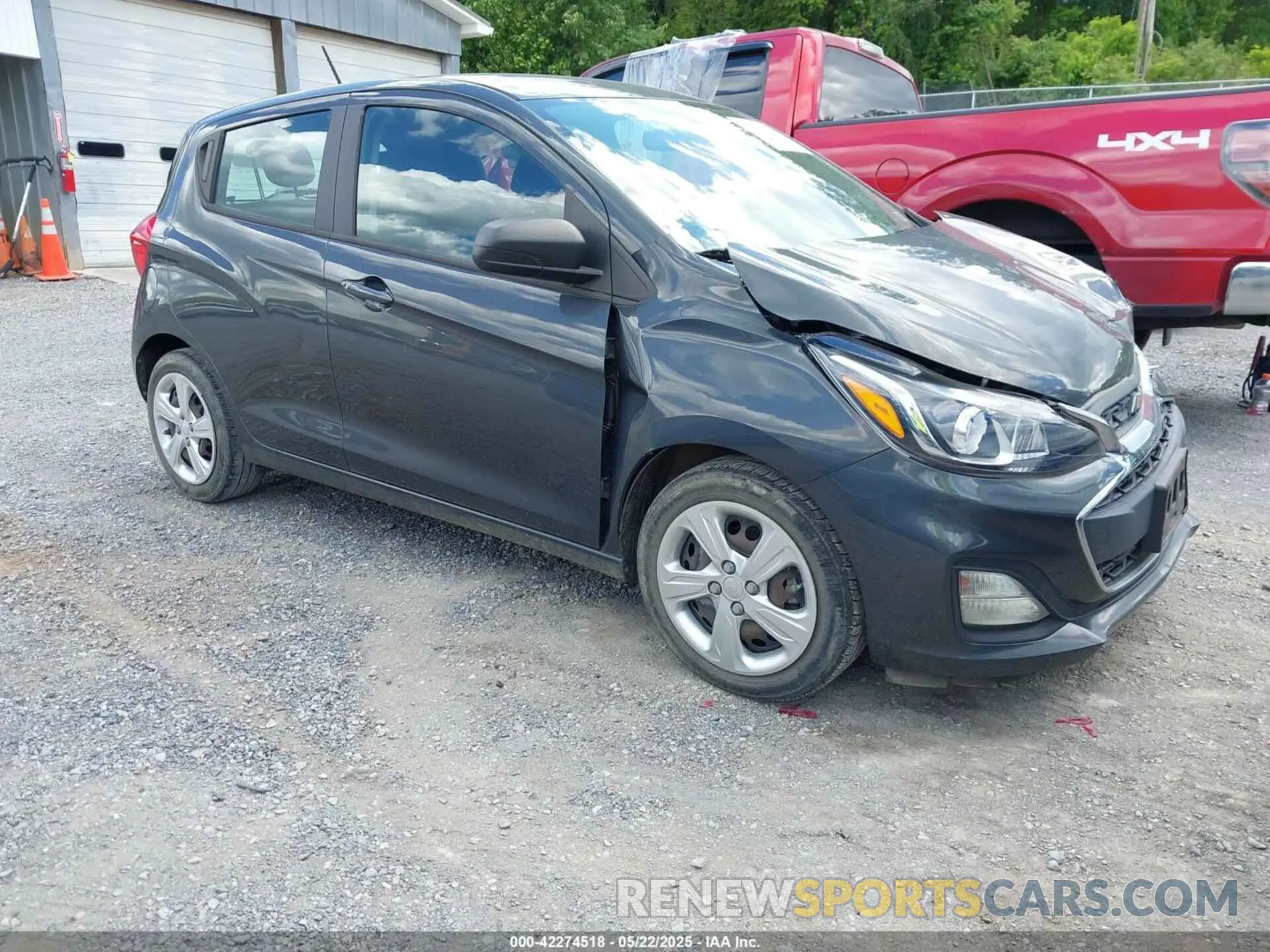 1 Photograph of a damaged car KL8CB6SAXLC460293 CHEVROLET SPARK 2020
