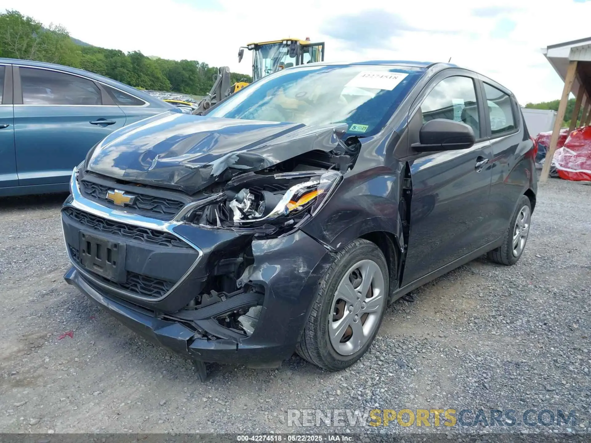 6 Photograph of a damaged car KL8CB6SAXLC460293 CHEVROLET SPARK 2020