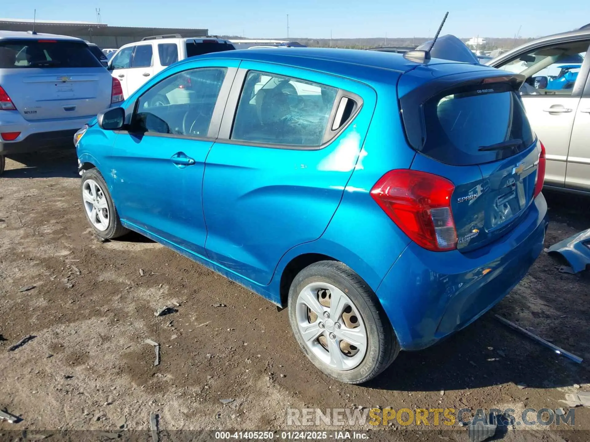 3 Photograph of a damaged car KL8CB6SAXLC463274 CHEVROLET SPARK 2020