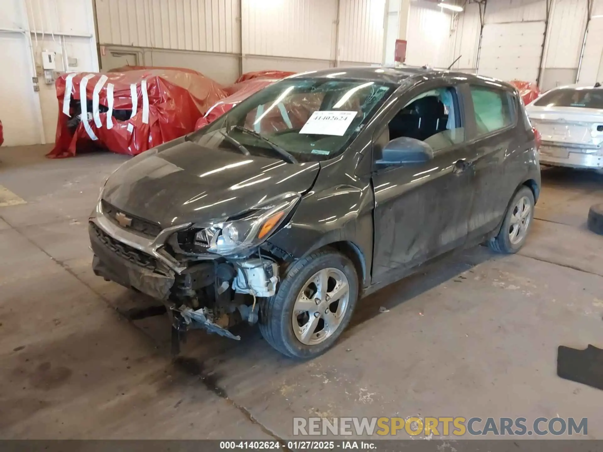2 Photograph of a damaged car KL8CB6SAXLC468460 CHEVROLET SPARK 2020