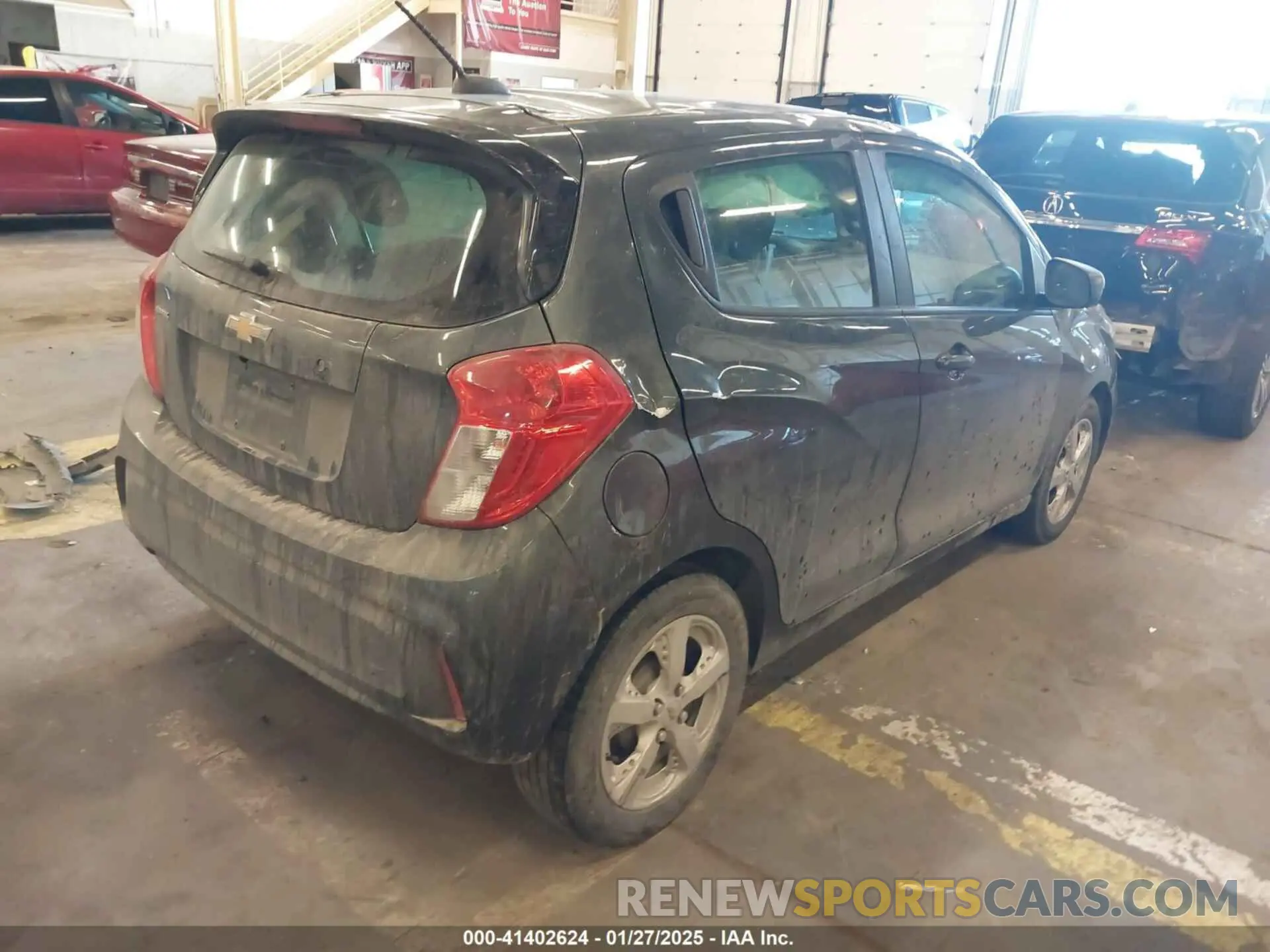 4 Photograph of a damaged car KL8CB6SAXLC468460 CHEVROLET SPARK 2020