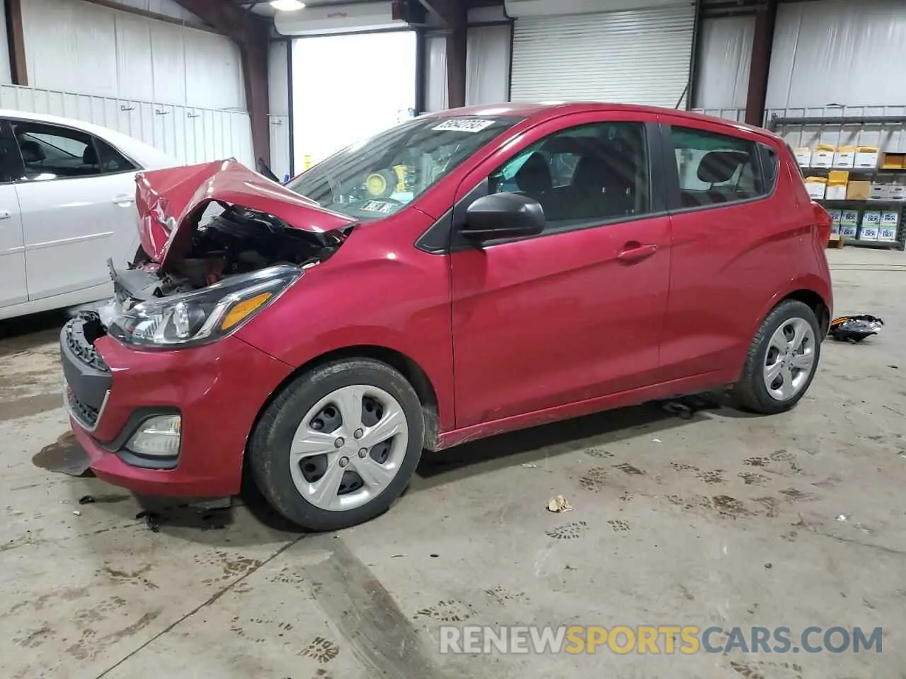 1 Photograph of a damaged car KL8CB6SAXLC472783 CHEVROLET SPARK 2020