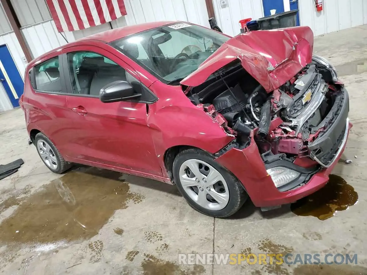 4 Photograph of a damaged car KL8CB6SAXLC472783 CHEVROLET SPARK 2020