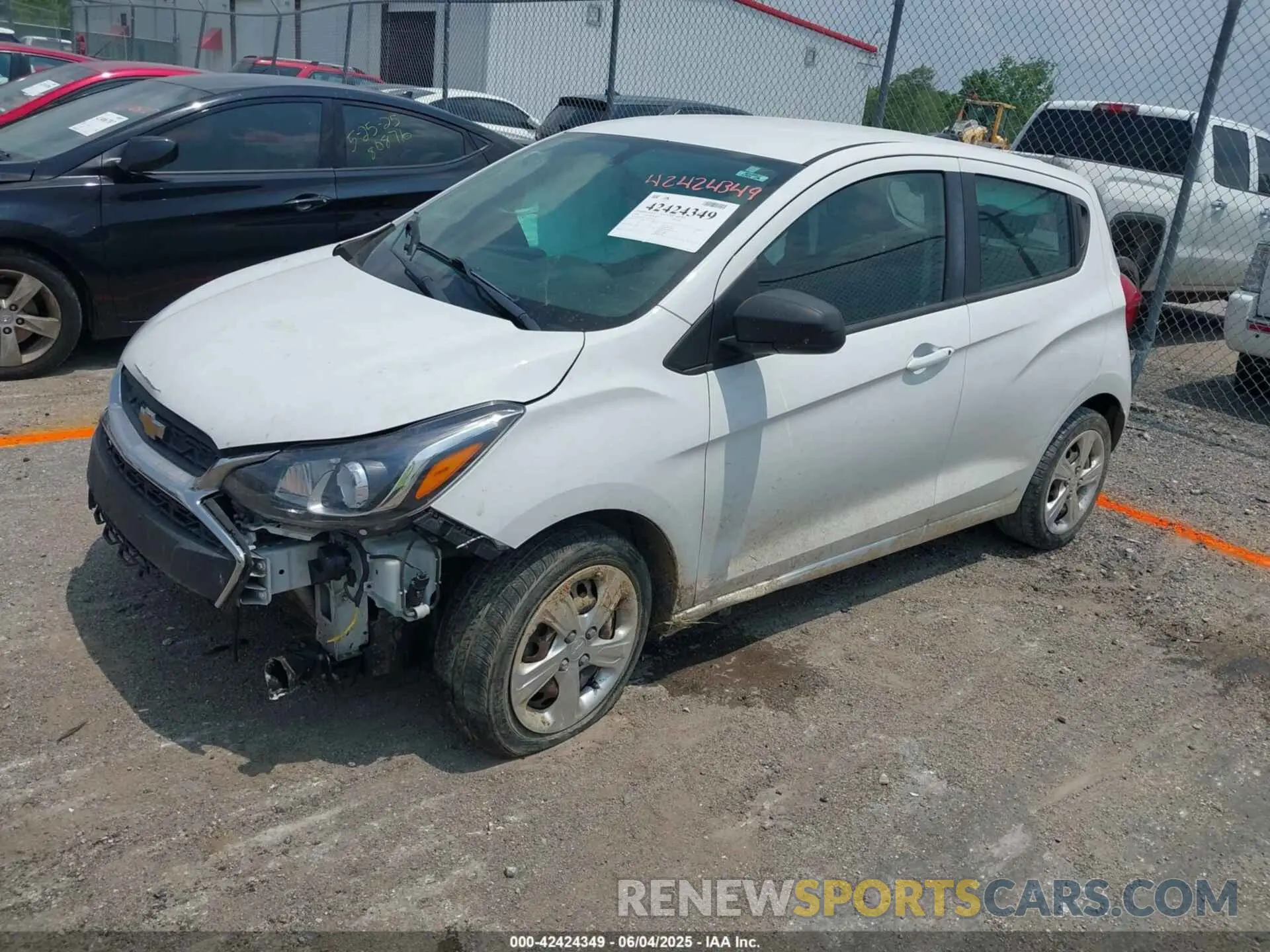 2 Photograph of a damaged car KL8CB6SAXLC478146 CHEVROLET SPARK 2020