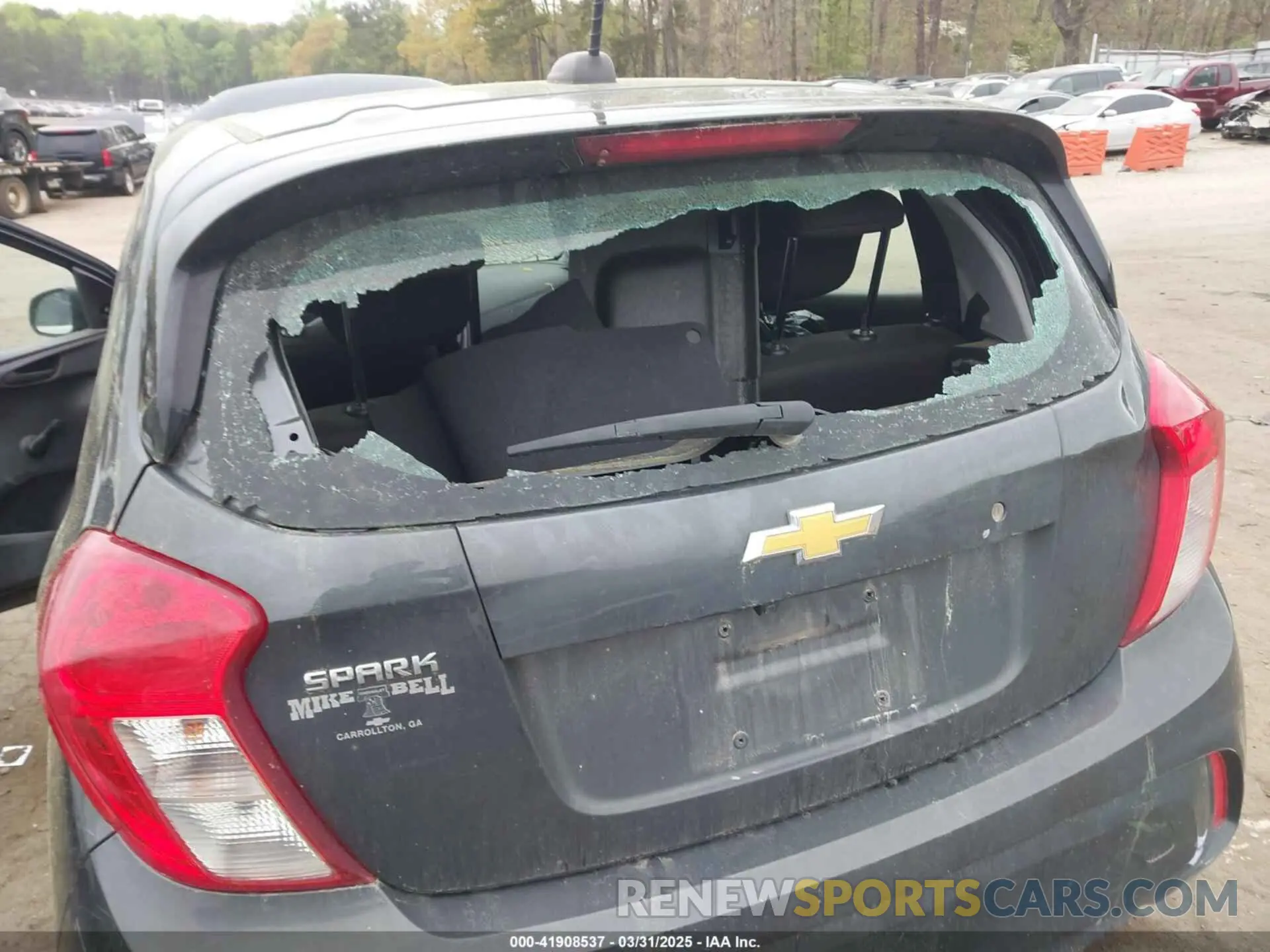 6 Photograph of a damaged car KL8CB6SAXLC480317 CHEVROLET SPARK 2020