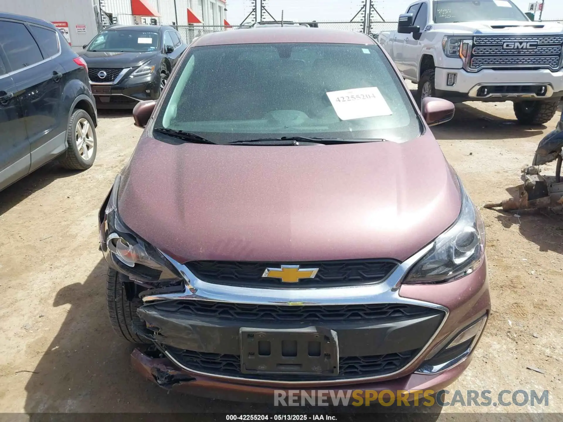 13 Photograph of a damaged car KL8CD6SA0LC415163 CHEVROLET SPARK 2020