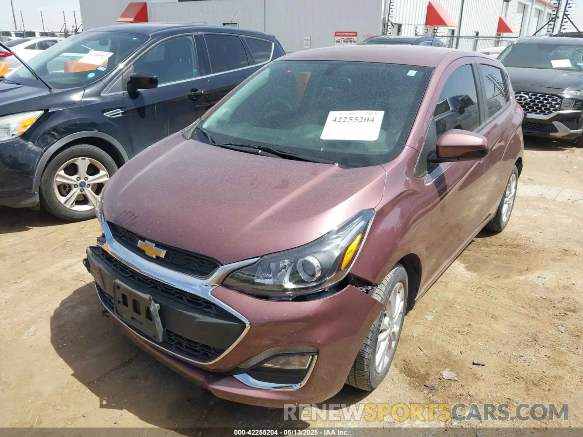 2 Photograph of a damaged car KL8CD6SA0LC415163 CHEVROLET SPARK 2020