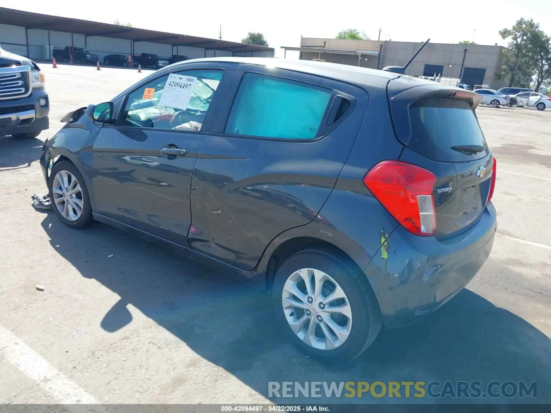 3 Photograph of a damaged car KL8CD6SA0LC447479 CHEVROLET SPARK 2020