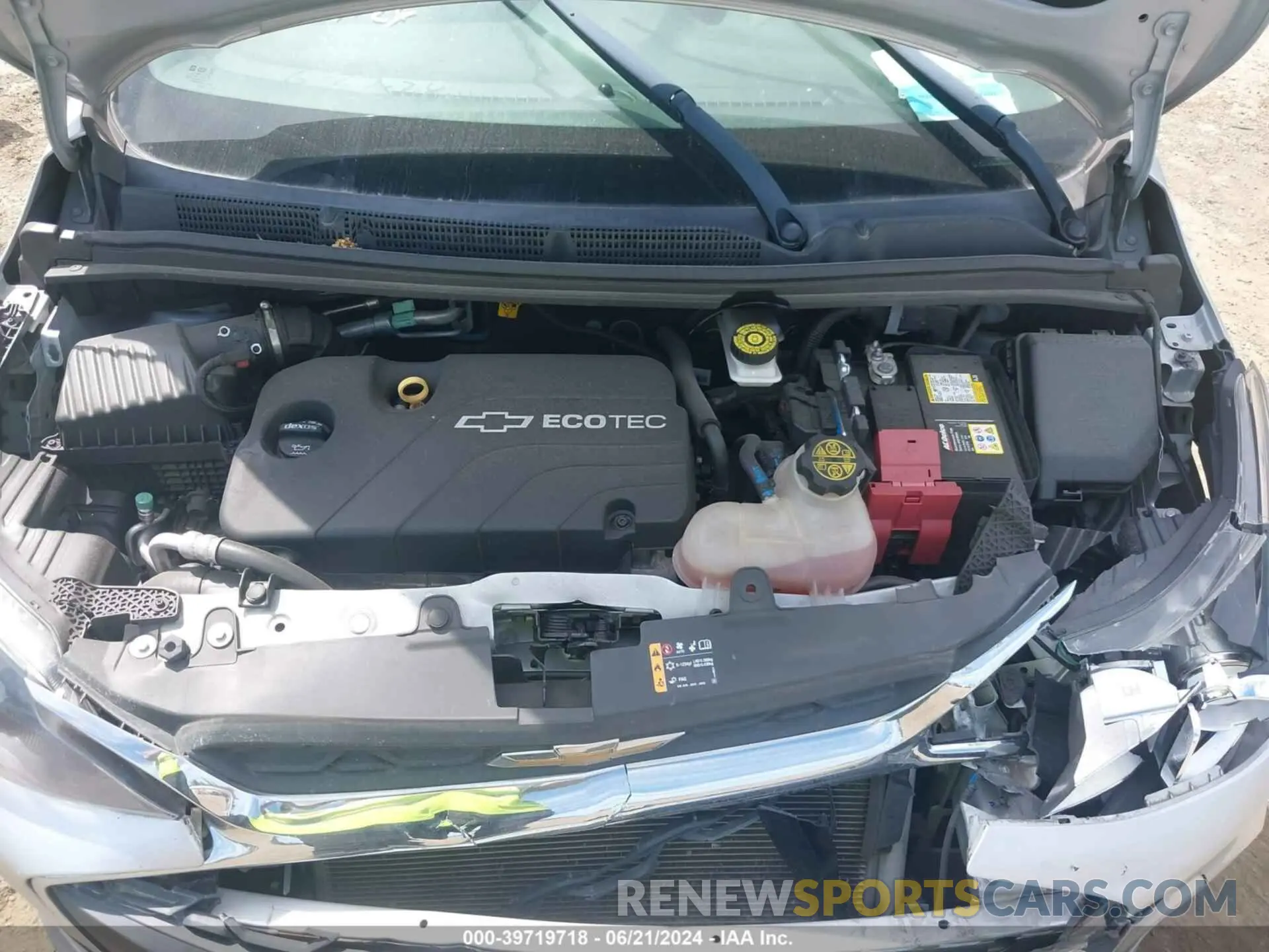 10 Photograph of a damaged car KL8CD6SA1LC442775 CHEVROLET SPARK 2020