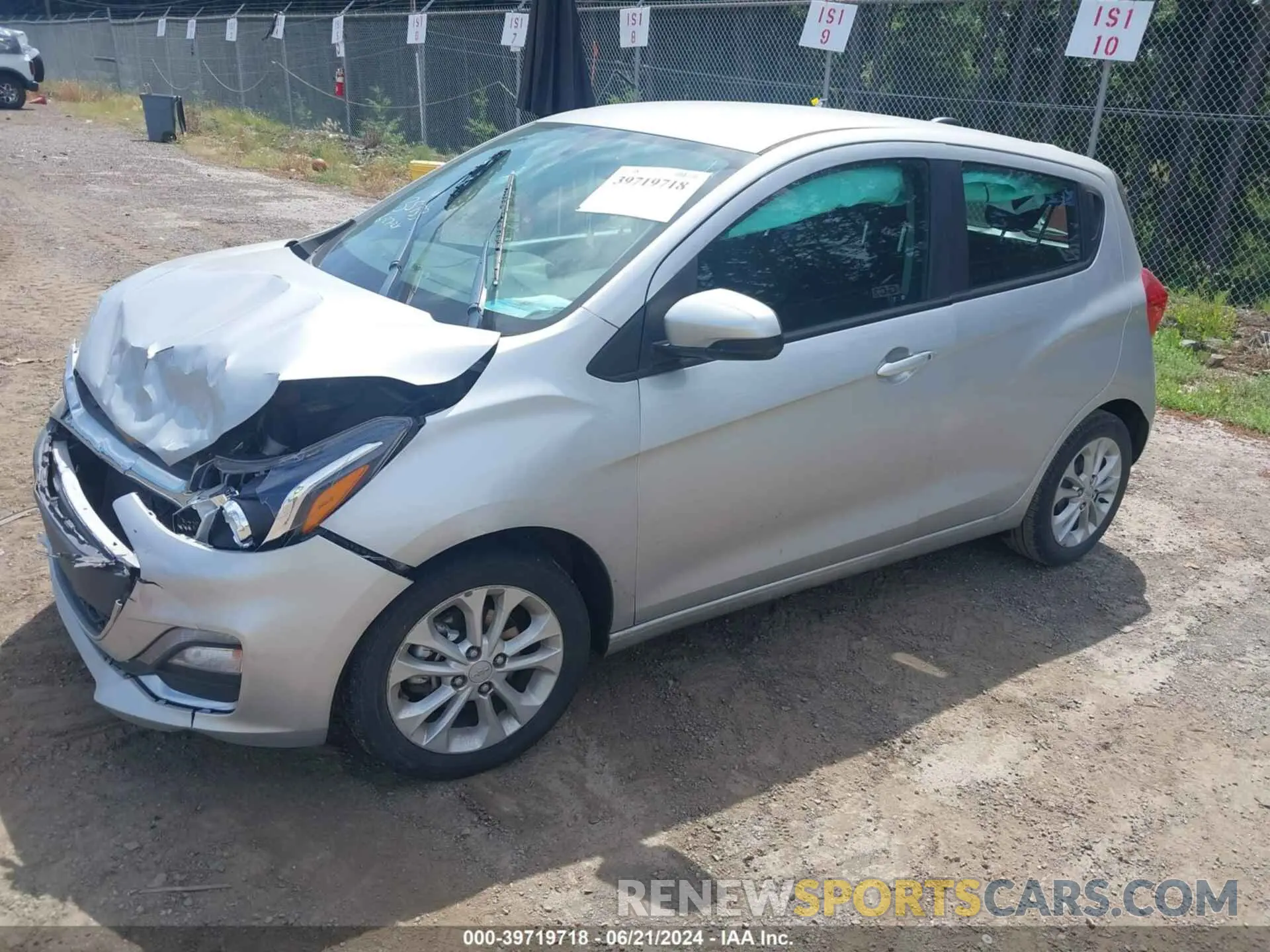 2 Photograph of a damaged car KL8CD6SA1LC442775 CHEVROLET SPARK 2020