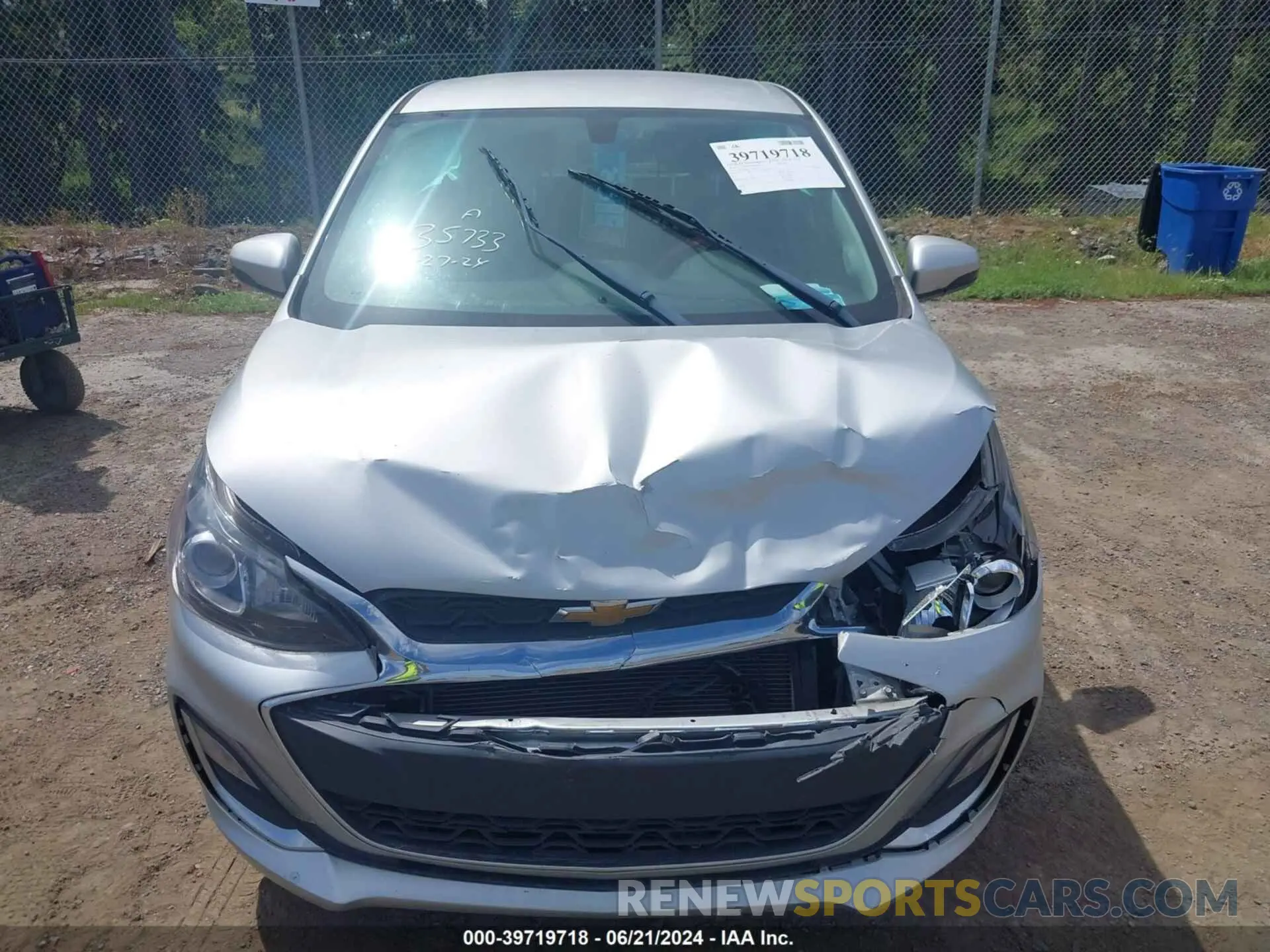6 Photograph of a damaged car KL8CD6SA1LC442775 CHEVROLET SPARK 2020