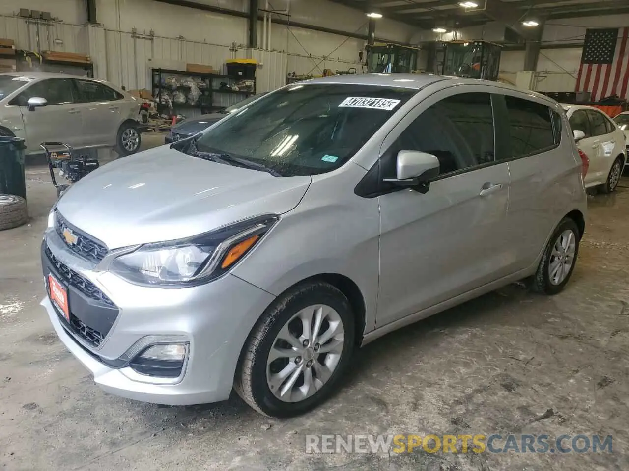 1 Photograph of a damaged car KL8CD6SA1LC468065 CHEVROLET SPARK 2020
