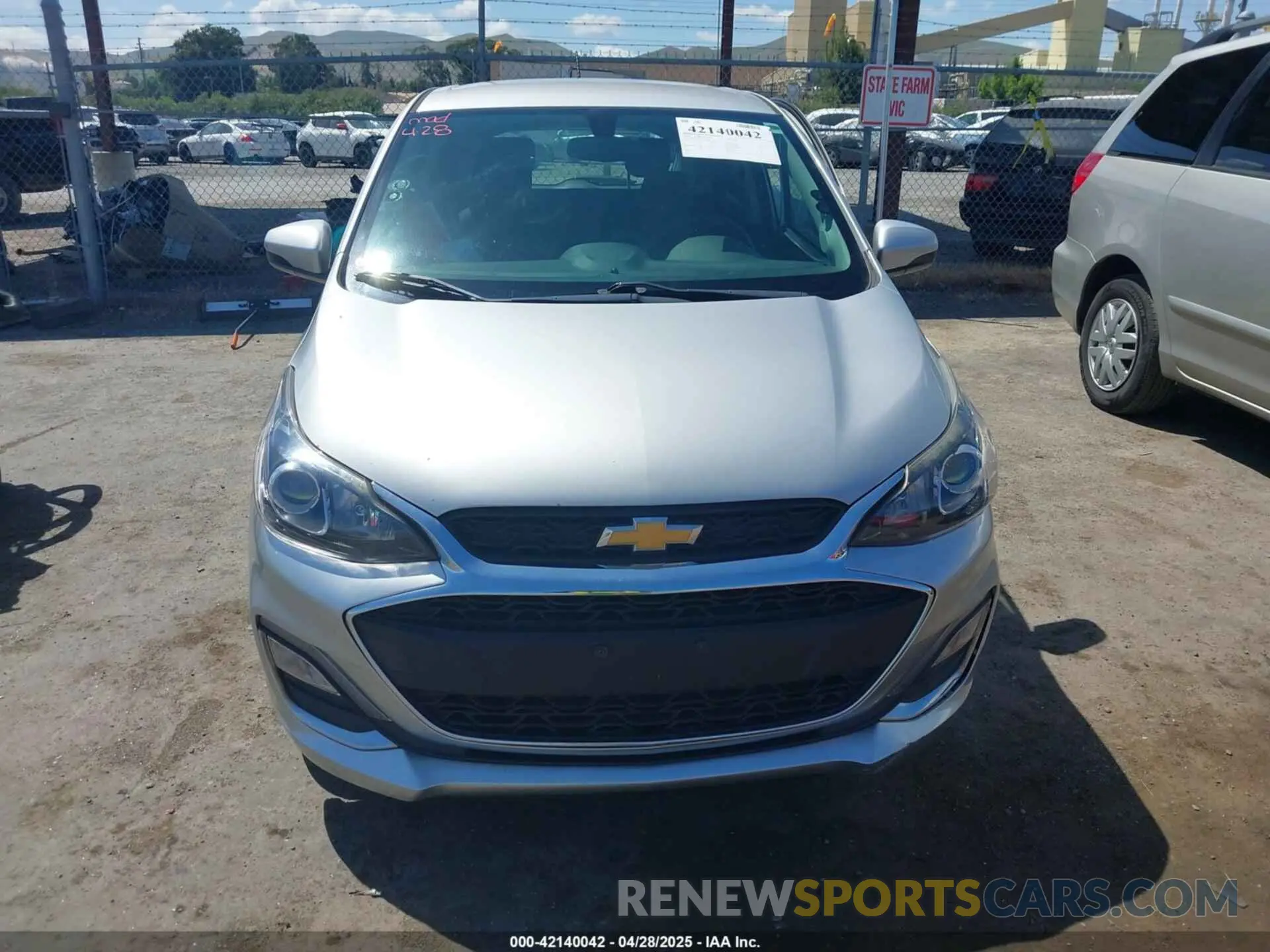 12 Photograph of a damaged car KL8CD6SA2LC432031 CHEVROLET SPARK 2020