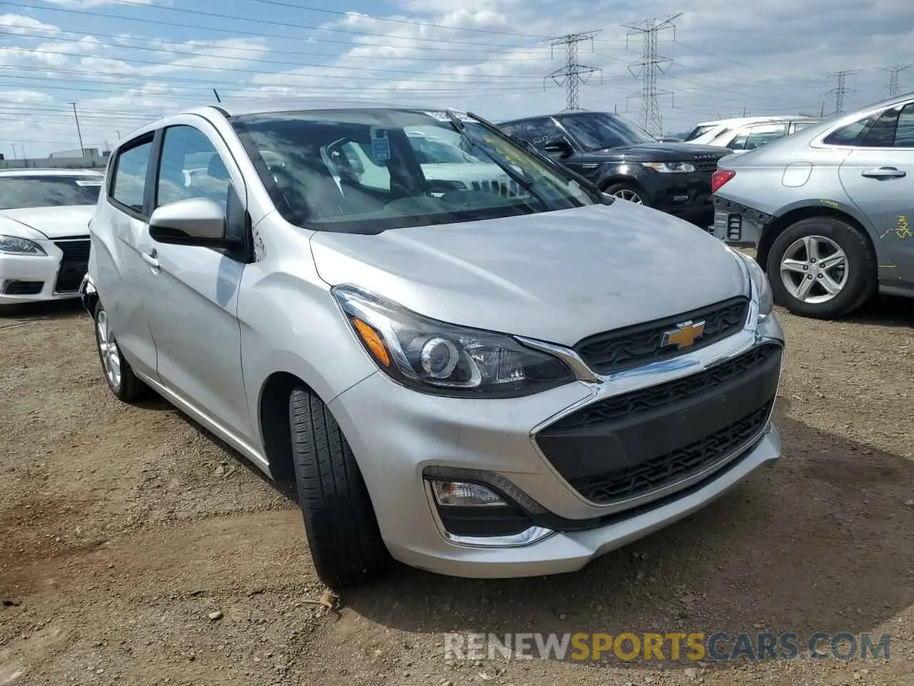 4 Photograph of a damaged car KL8CD6SA2LC459813 CHEVROLET SPARK 2020