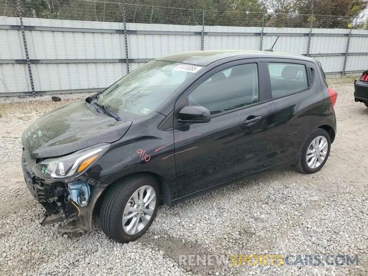 1 Photograph of a damaged car KL8CD6SA3LC408613 CHEVROLET SPARK 2020