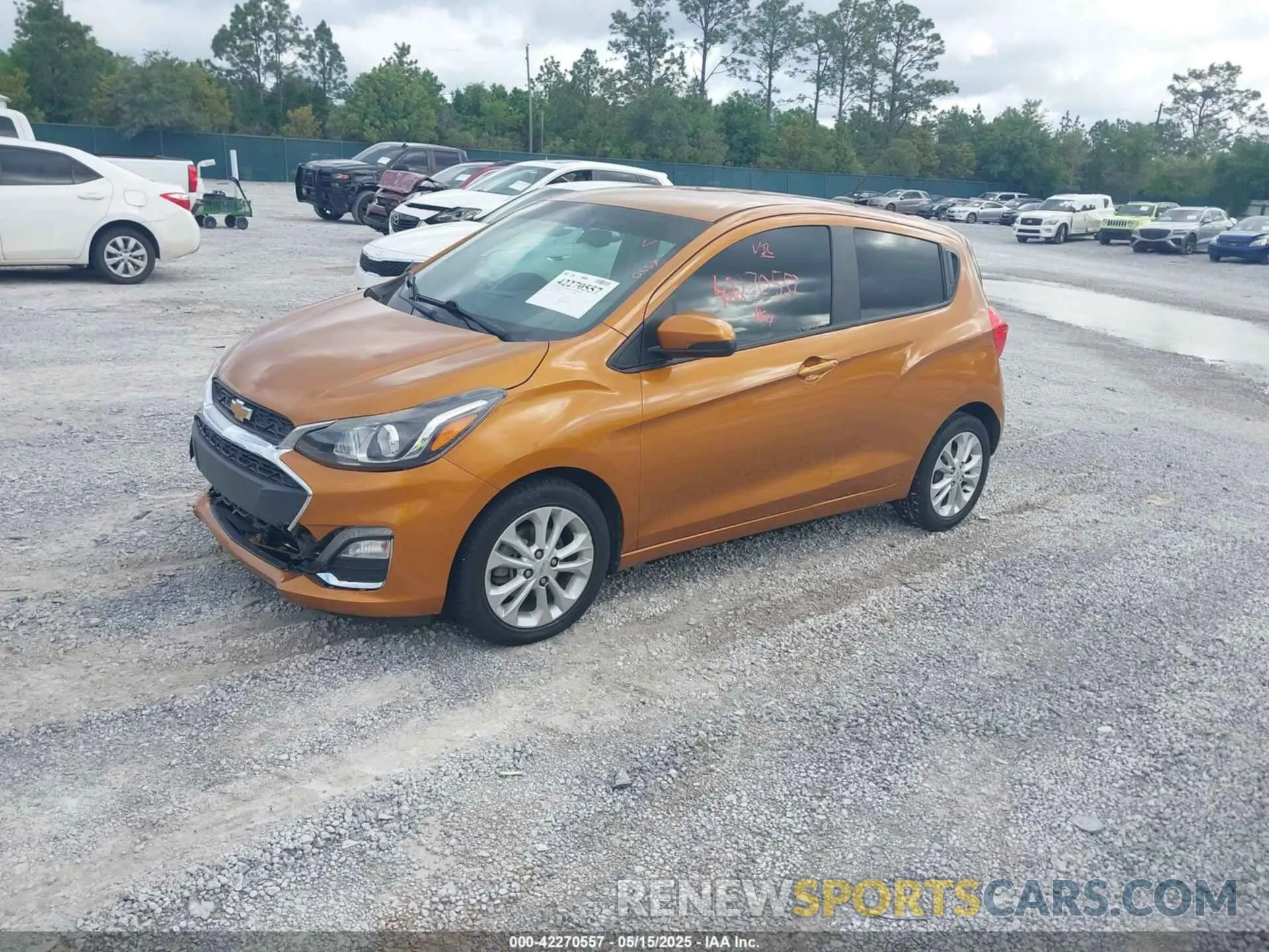 2 Photograph of a damaged car KL8CD6SA3LC446097 CHEVROLET SPARK 2020