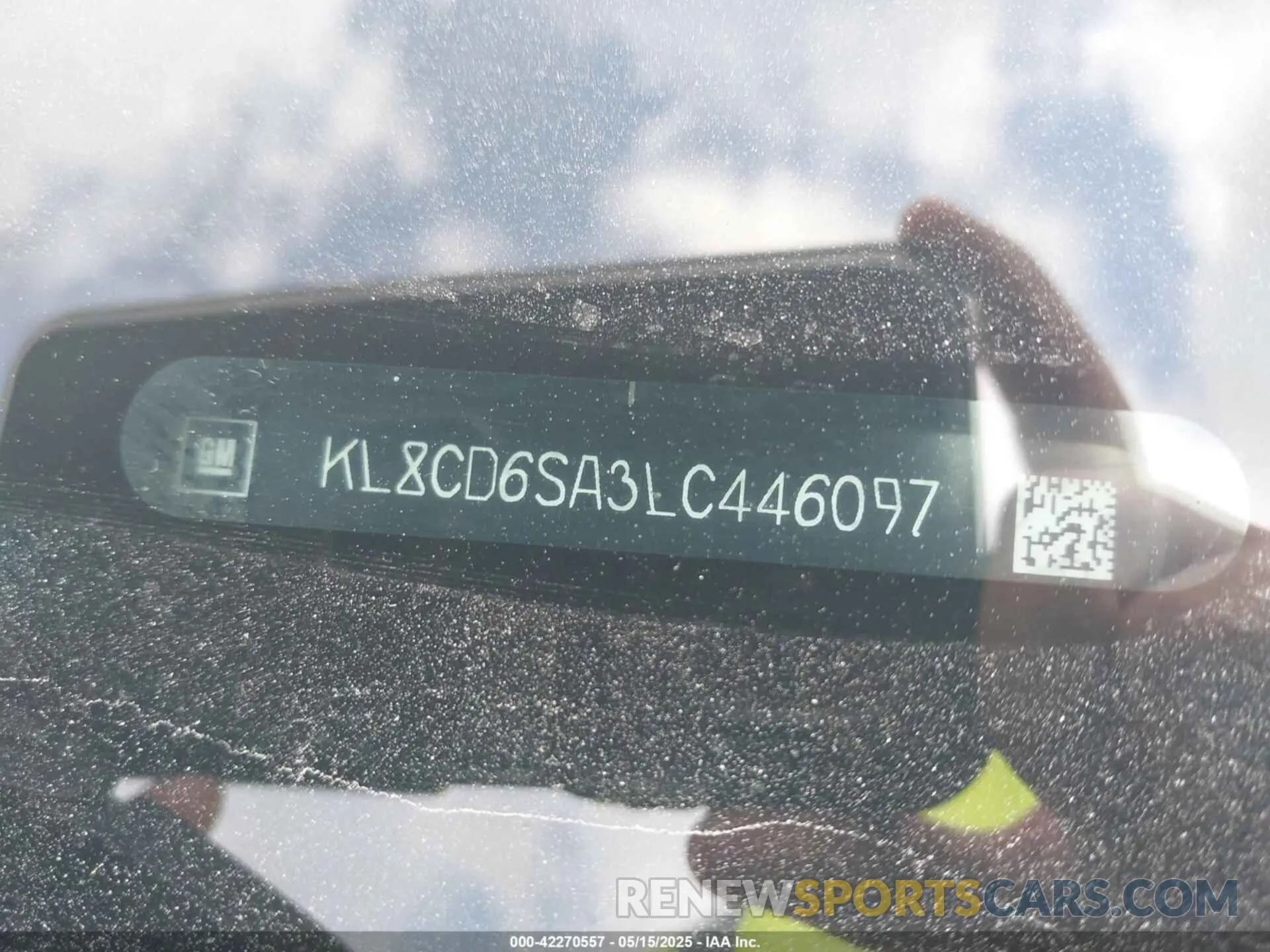 9 Photograph of a damaged car KL8CD6SA3LC446097 CHEVROLET SPARK 2020