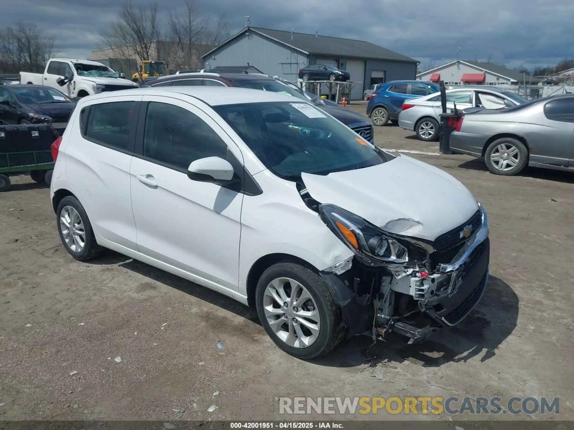 1 Photograph of a damaged car KL8CD6SA3LC447220 CHEVROLET SPARK 2020