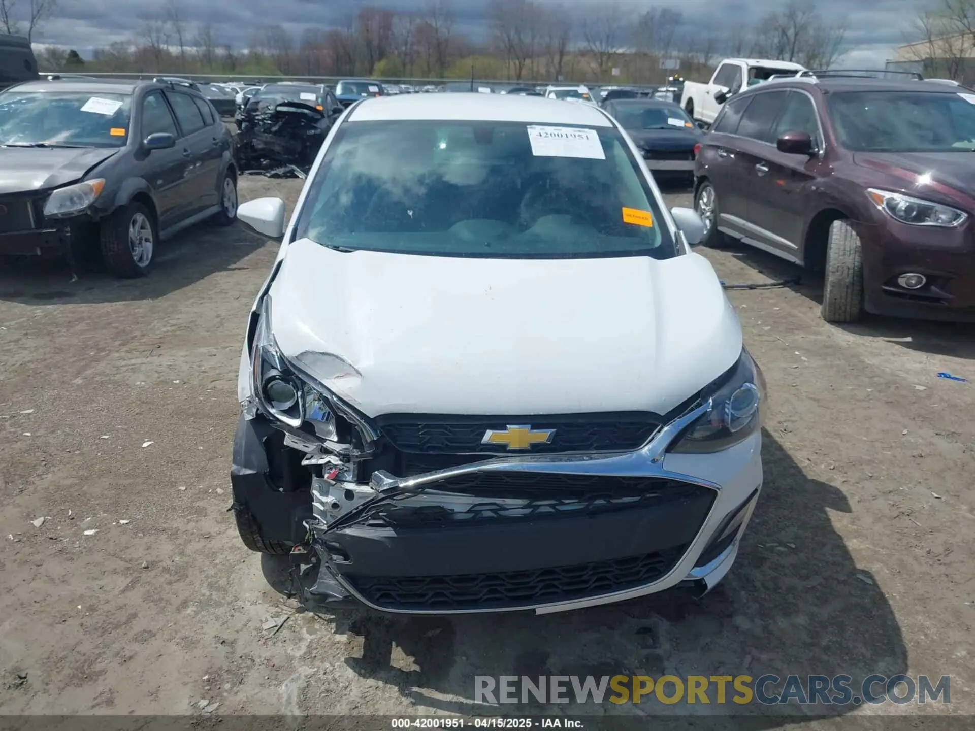 12 Photograph of a damaged car KL8CD6SA3LC447220 CHEVROLET SPARK 2020