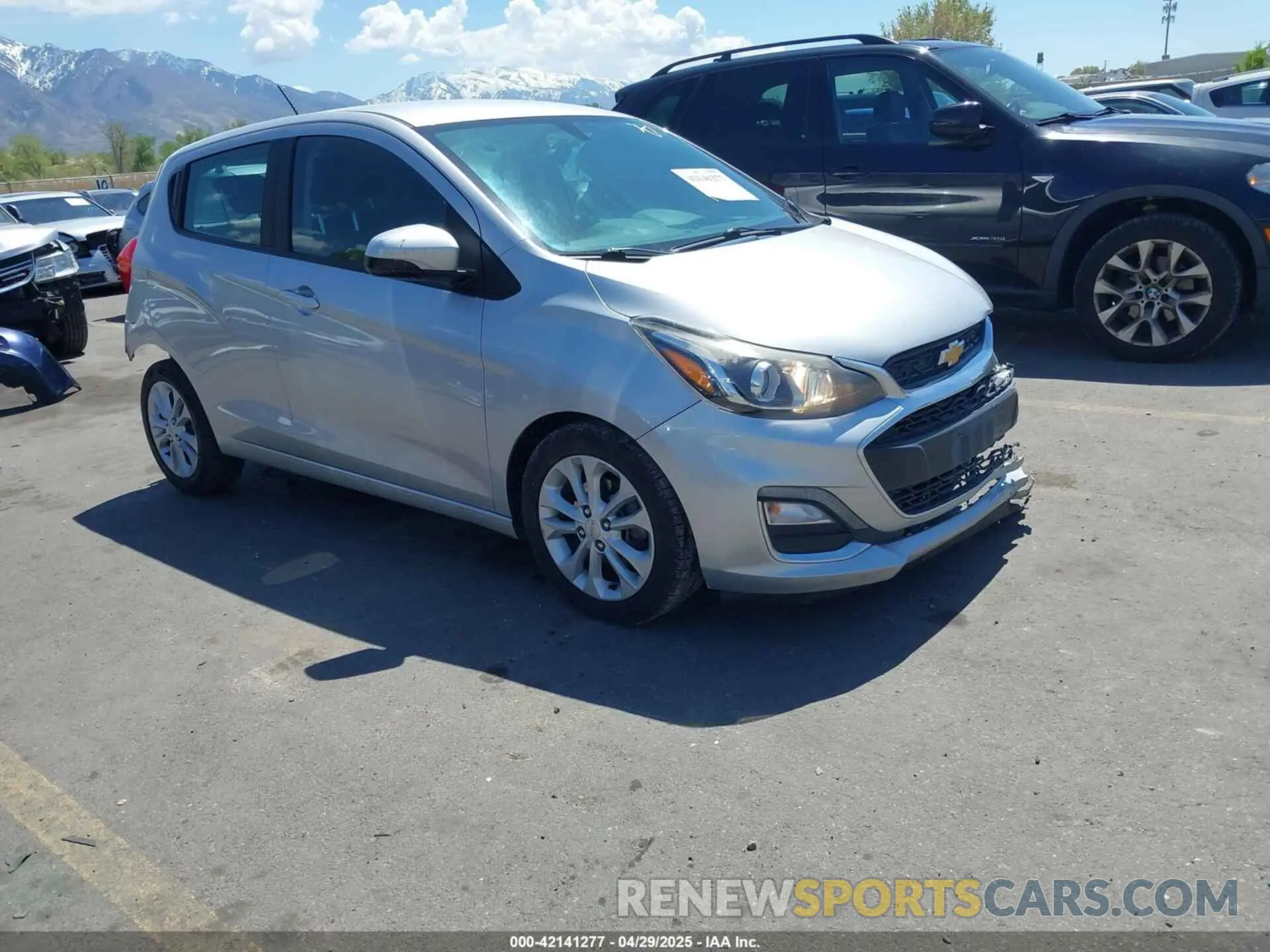 1 Photograph of a damaged car KL8CD6SA3LC448593 CHEVROLET SPARK 2020