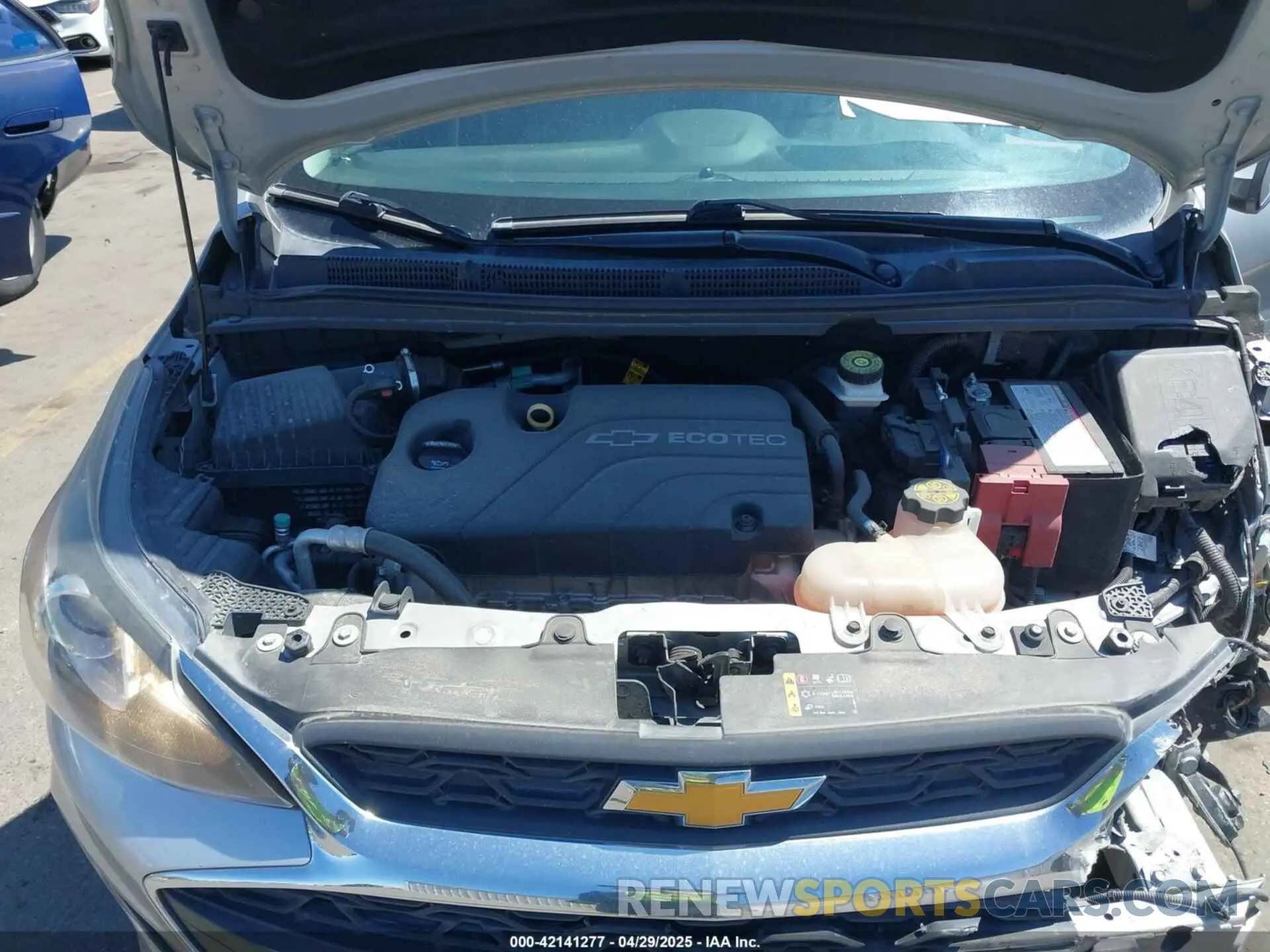 10 Photograph of a damaged car KL8CD6SA3LC448593 CHEVROLET SPARK 2020