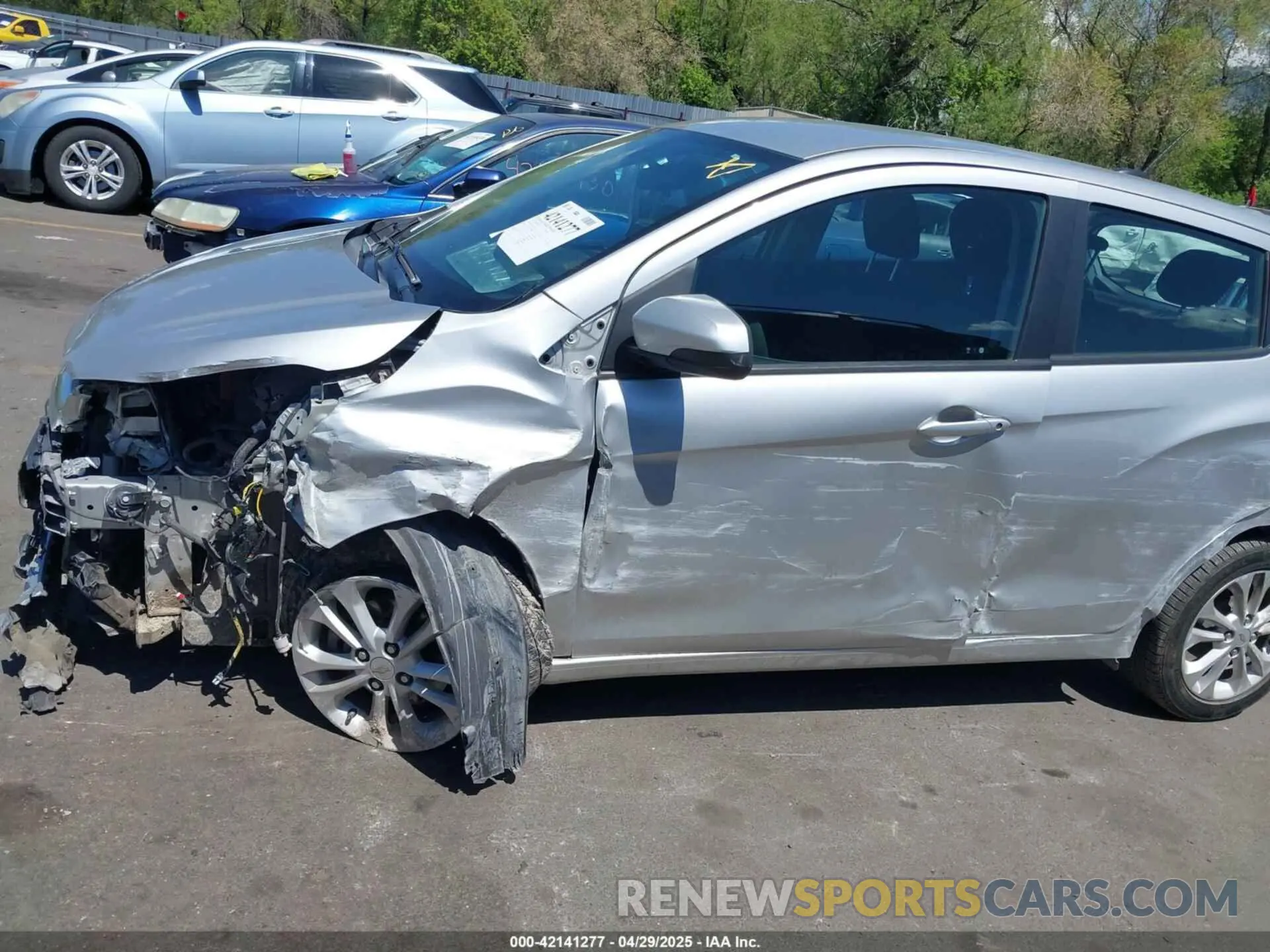 6 Photograph of a damaged car KL8CD6SA3LC448593 CHEVROLET SPARK 2020