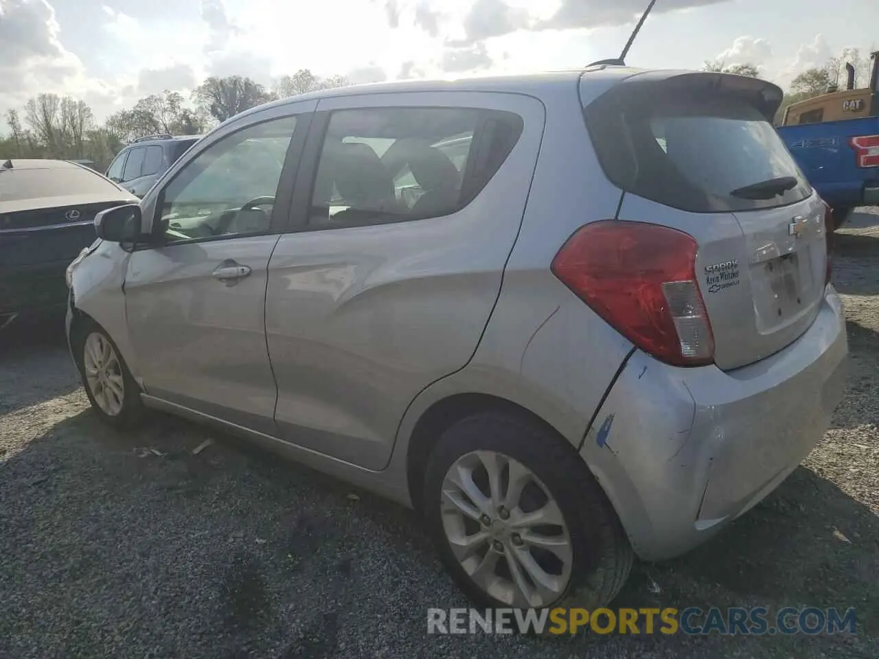 2 Photograph of a damaged car KL8CD6SA3LC465572 CHEVROLET SPARK 2020
