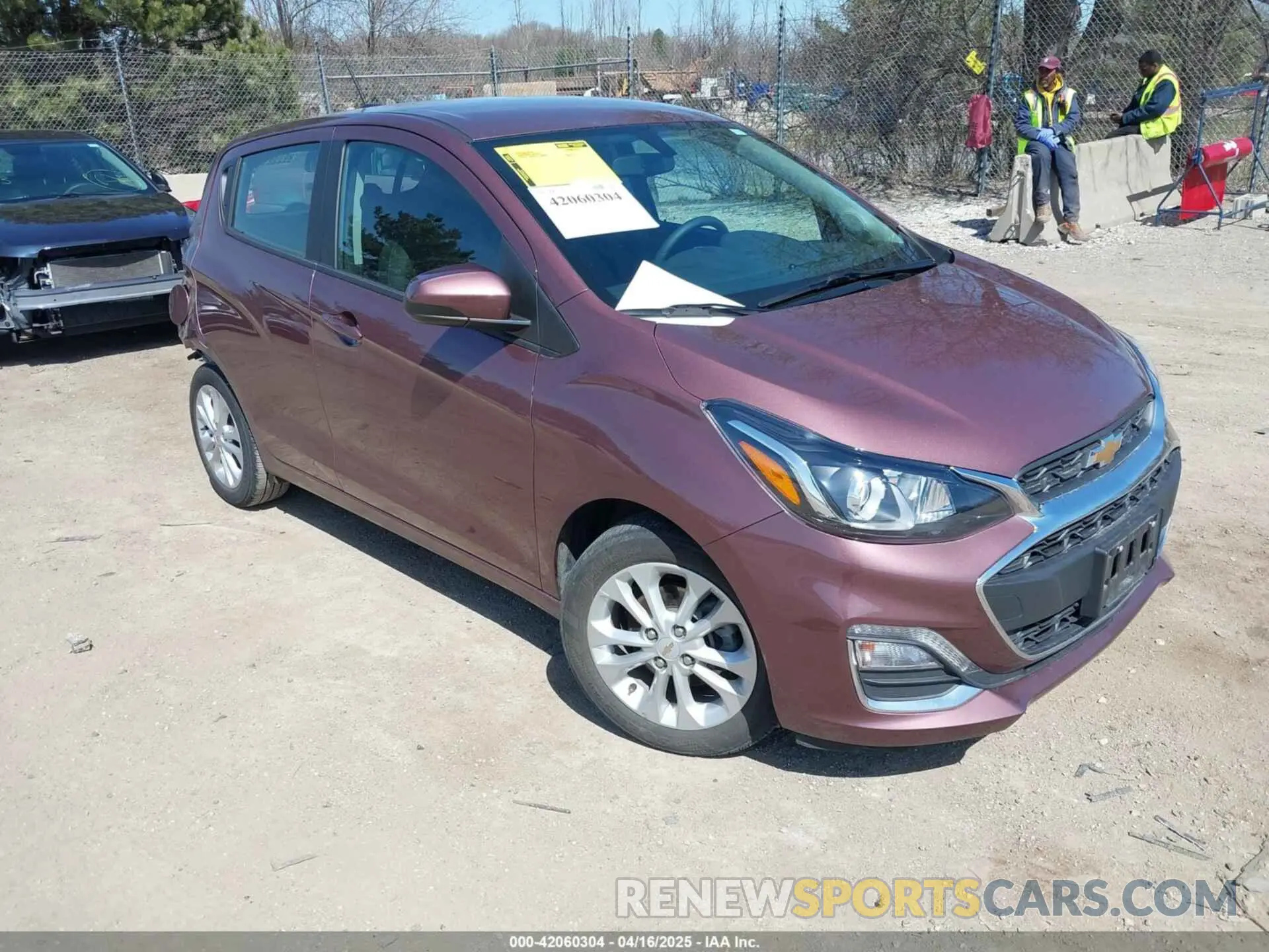 1 Photograph of a damaged car KL8CD6SA5LC405924 CHEVROLET SPARK 2020