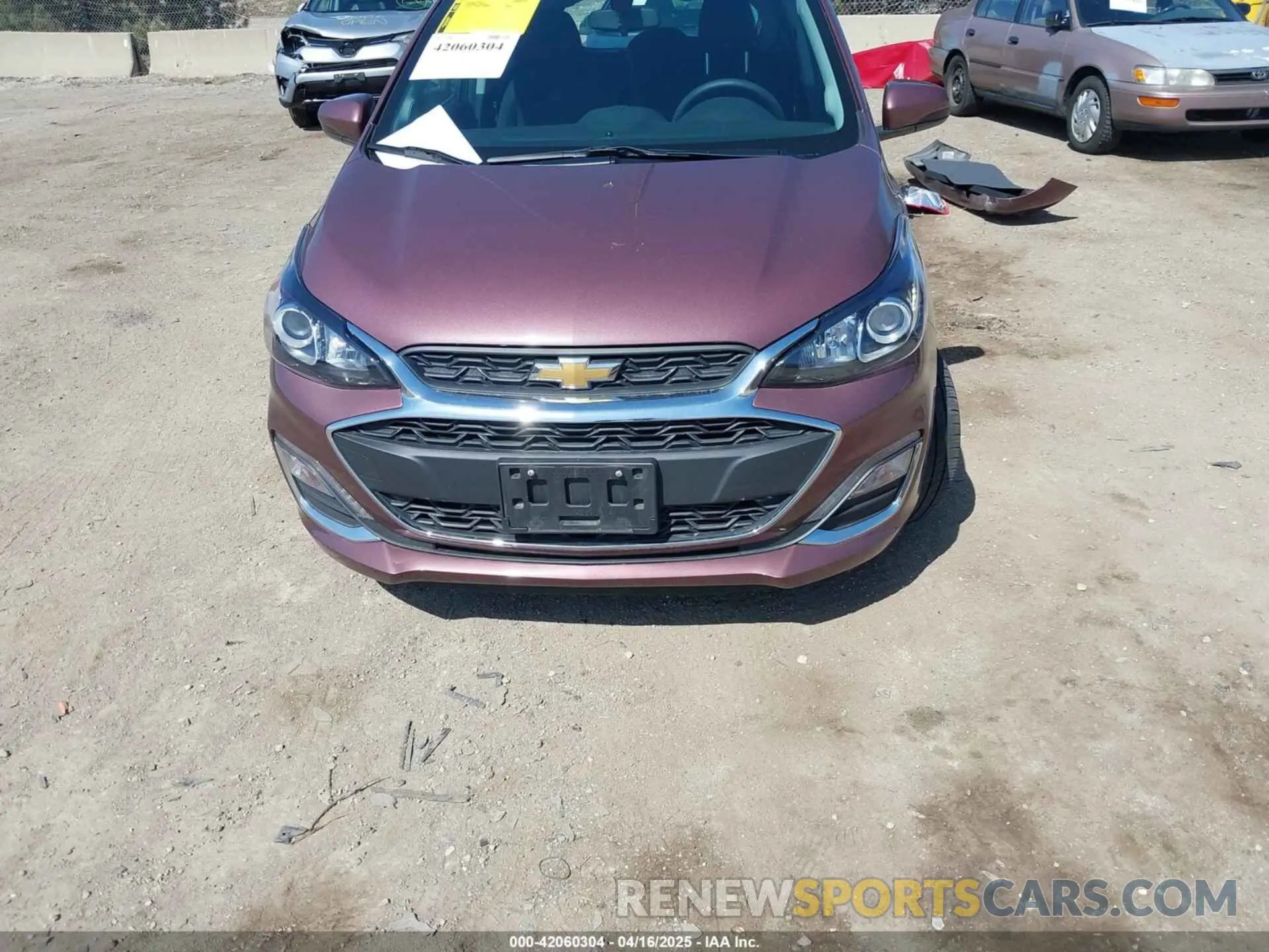 12 Photograph of a damaged car KL8CD6SA5LC405924 CHEVROLET SPARK 2020