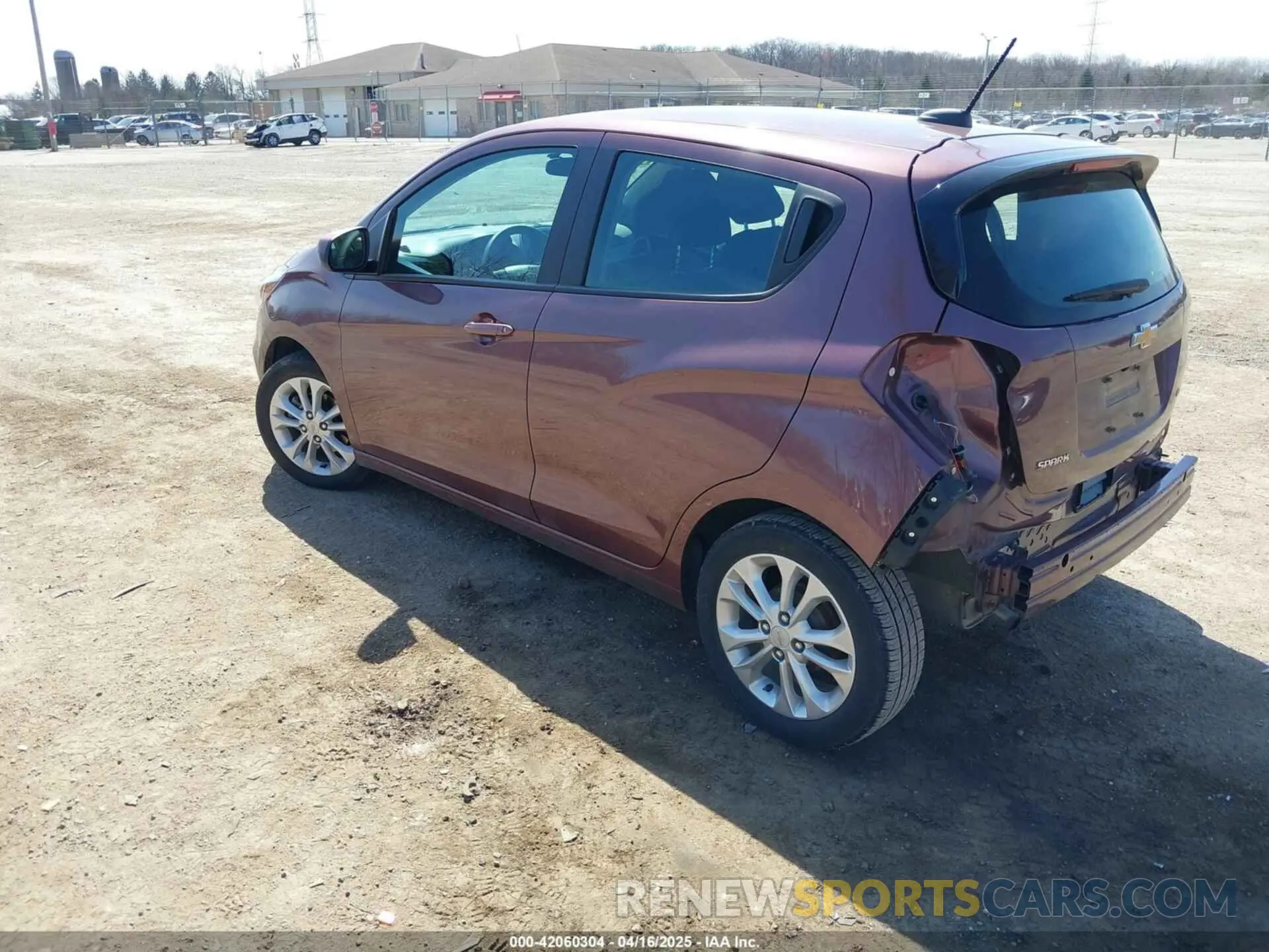 3 Photograph of a damaged car KL8CD6SA5LC405924 CHEVROLET SPARK 2020