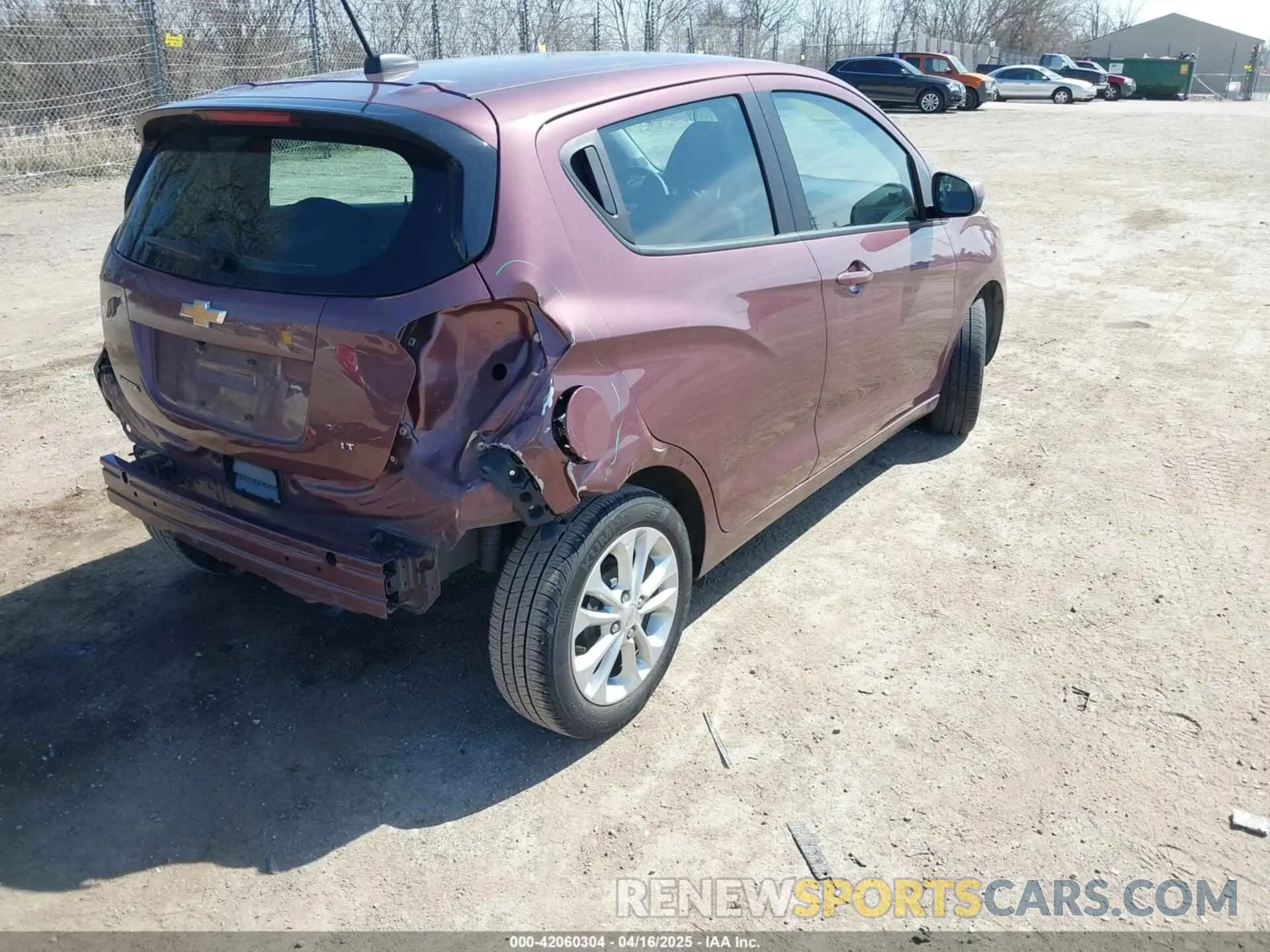 4 Photograph of a damaged car KL8CD6SA5LC405924 CHEVROLET SPARK 2020