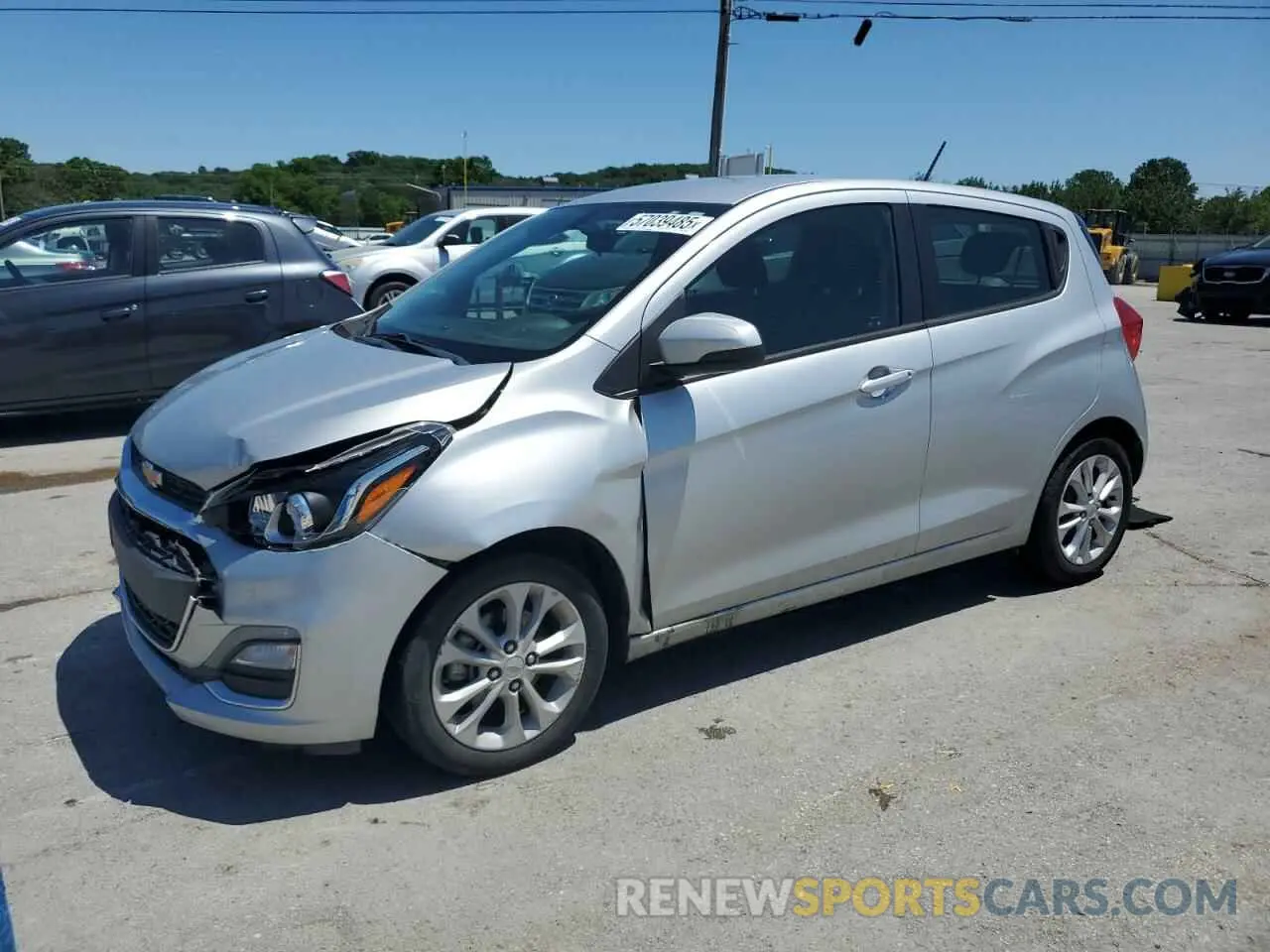 1 Photograph of a damaged car KL8CD6SA5LC421766 CHEVROLET SPARK 2020