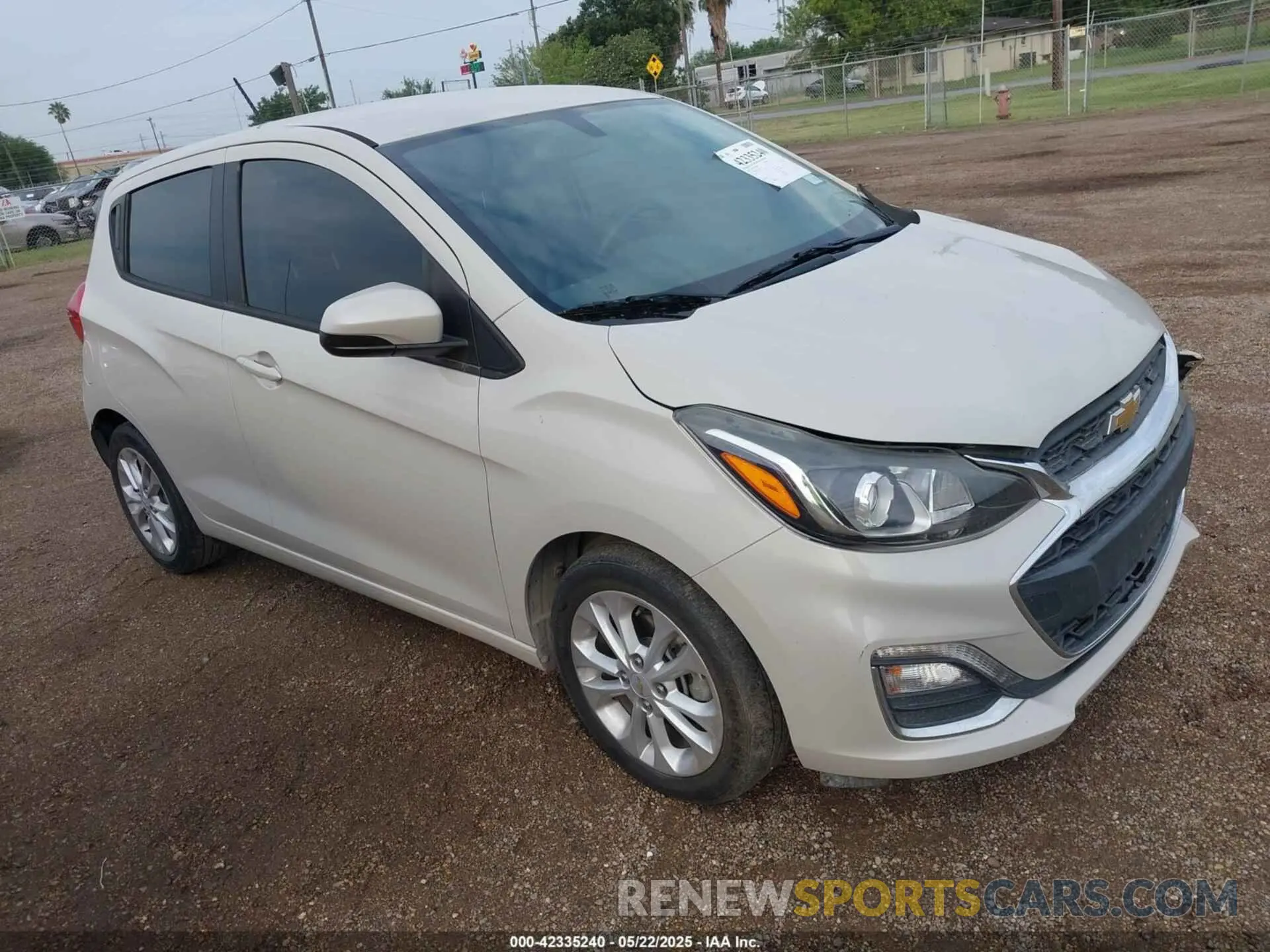 1 Photograph of a damaged car KL8CD6SA5LC445078 CHEVROLET SPARK 2020