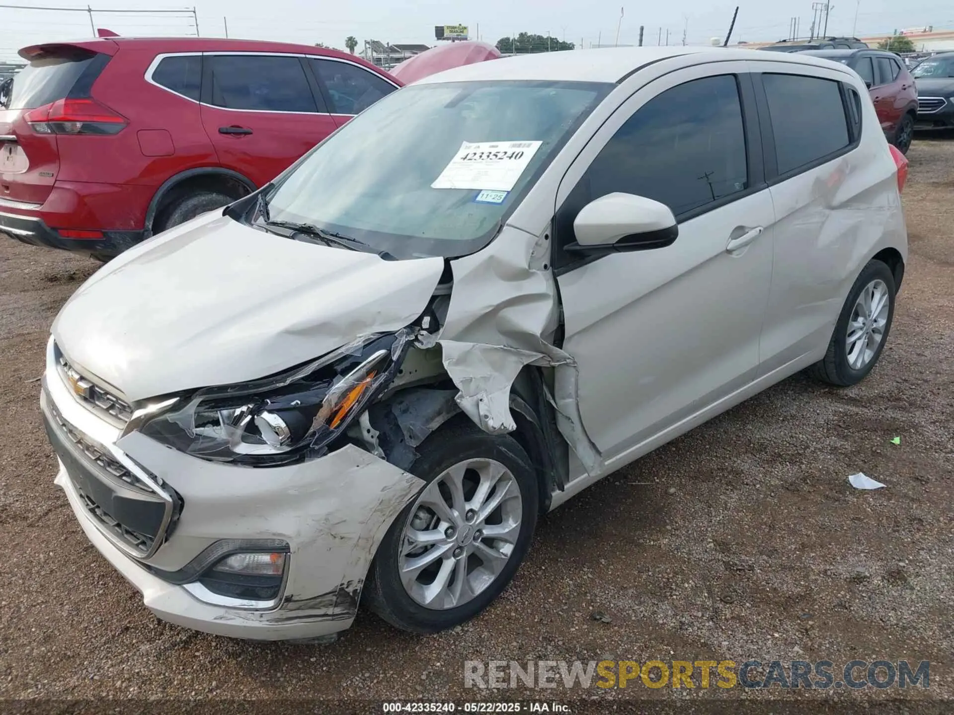 2 Photograph of a damaged car KL8CD6SA5LC445078 CHEVROLET SPARK 2020
