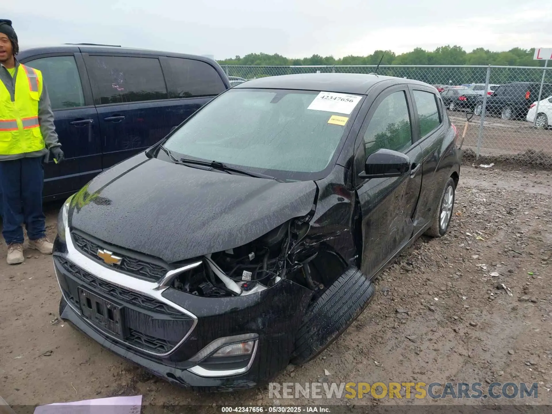 2 Photograph of a damaged car KL8CD6SA5LC450006 CHEVROLET SPARK 2020