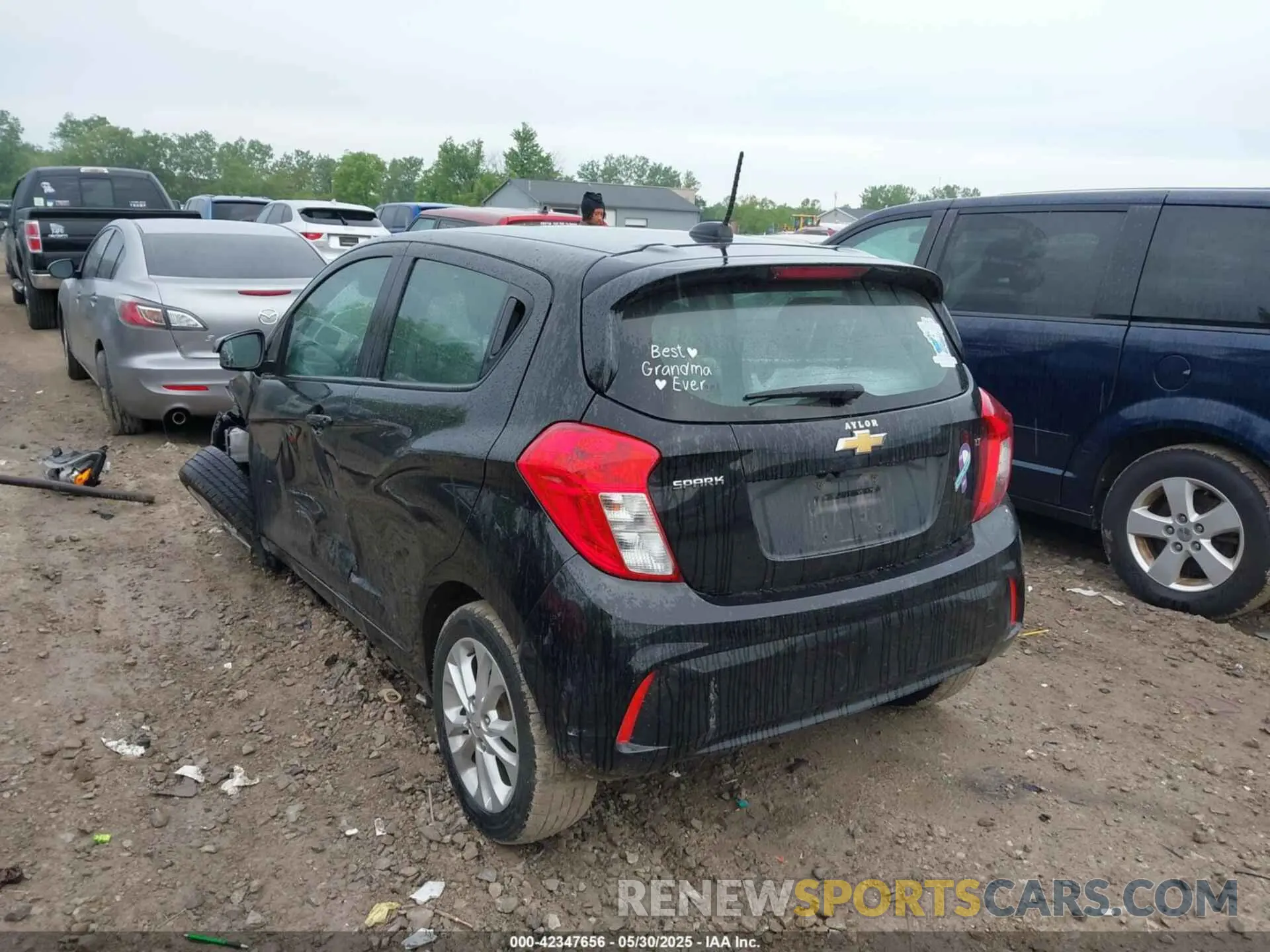 3 Photograph of a damaged car KL8CD6SA5LC450006 CHEVROLET SPARK 2020