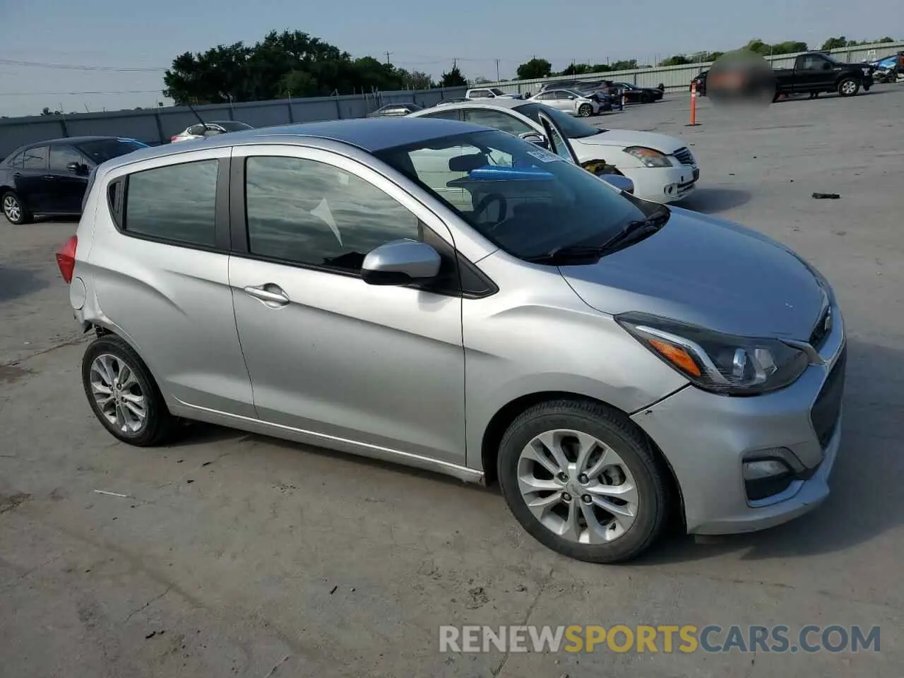 4 Photograph of a damaged car KL8CD6SA5LC456338 CHEVROLET SPARK 2020