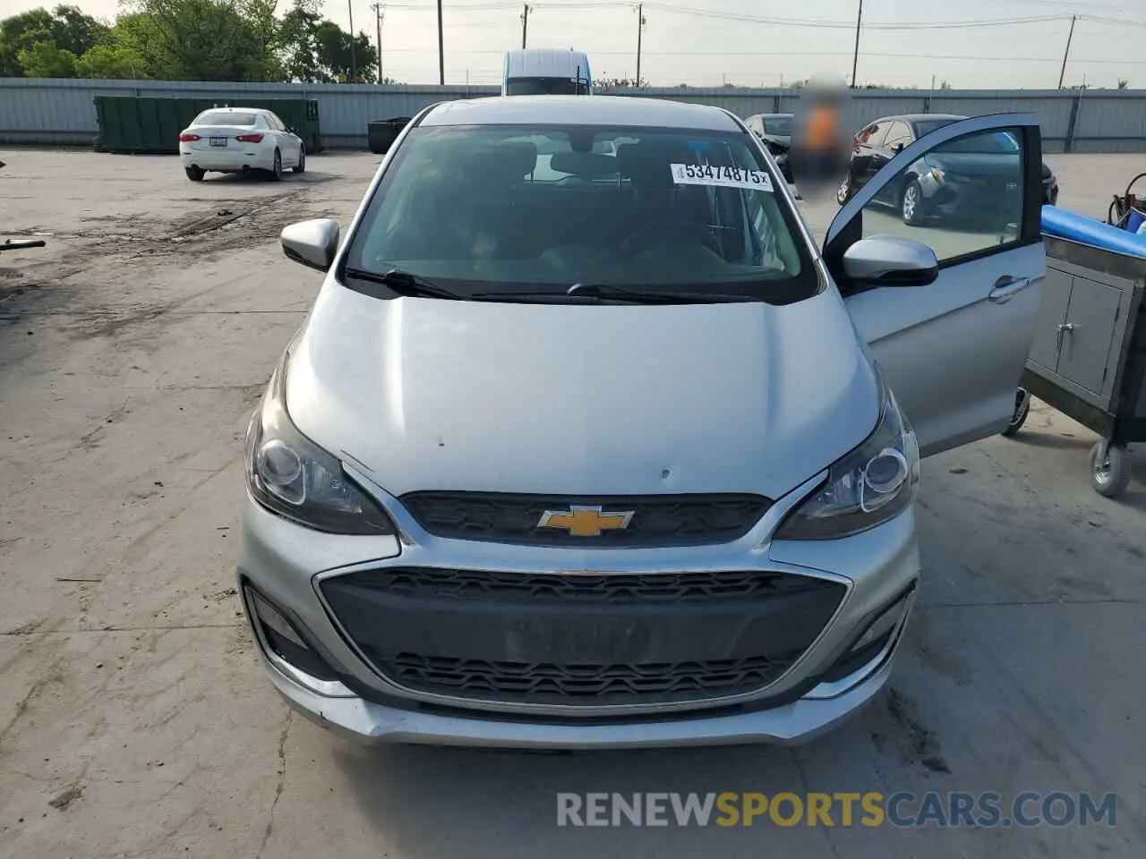 5 Photograph of a damaged car KL8CD6SA5LC456338 CHEVROLET SPARK 2020