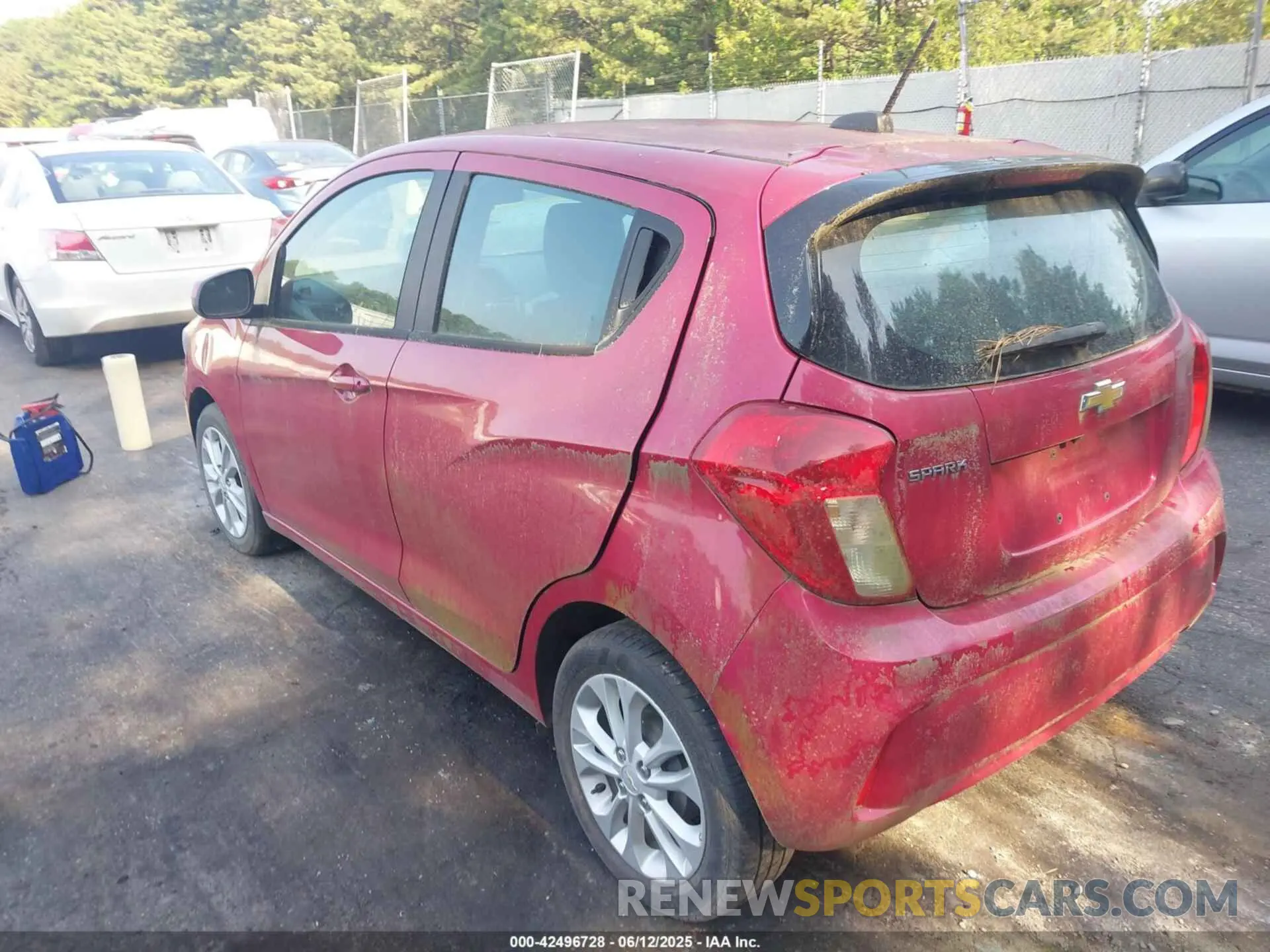 3 Photograph of a damaged car KL8CD6SA6LC417340 CHEVROLET SPARK 2020