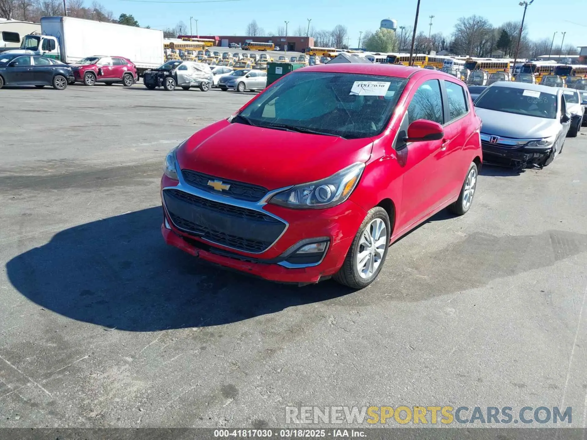 2 Photograph of a damaged car KL8CD6SA6LC441279 CHEVROLET SPARK 2020