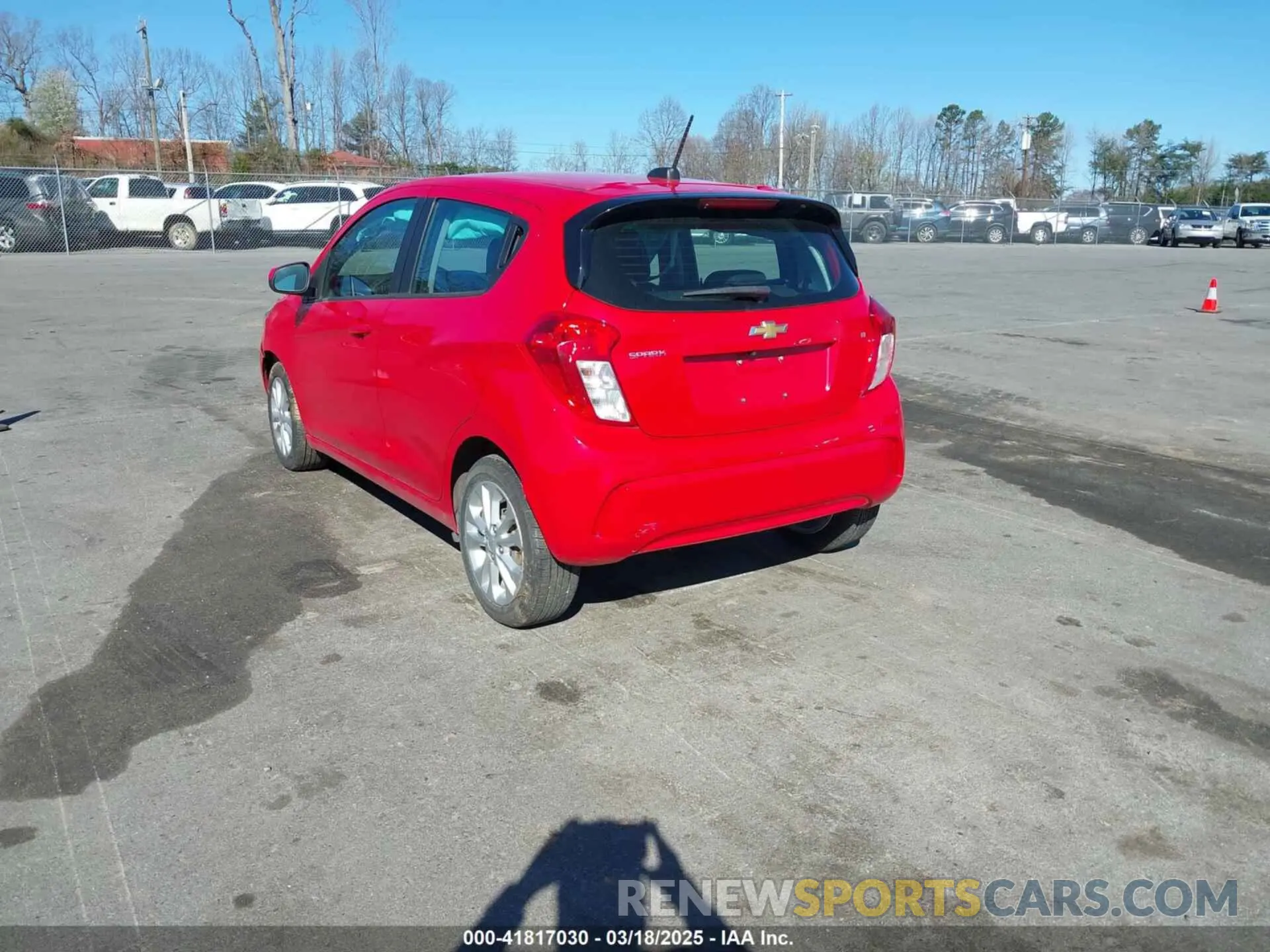 3 Photograph of a damaged car KL8CD6SA6LC441279 CHEVROLET SPARK 2020