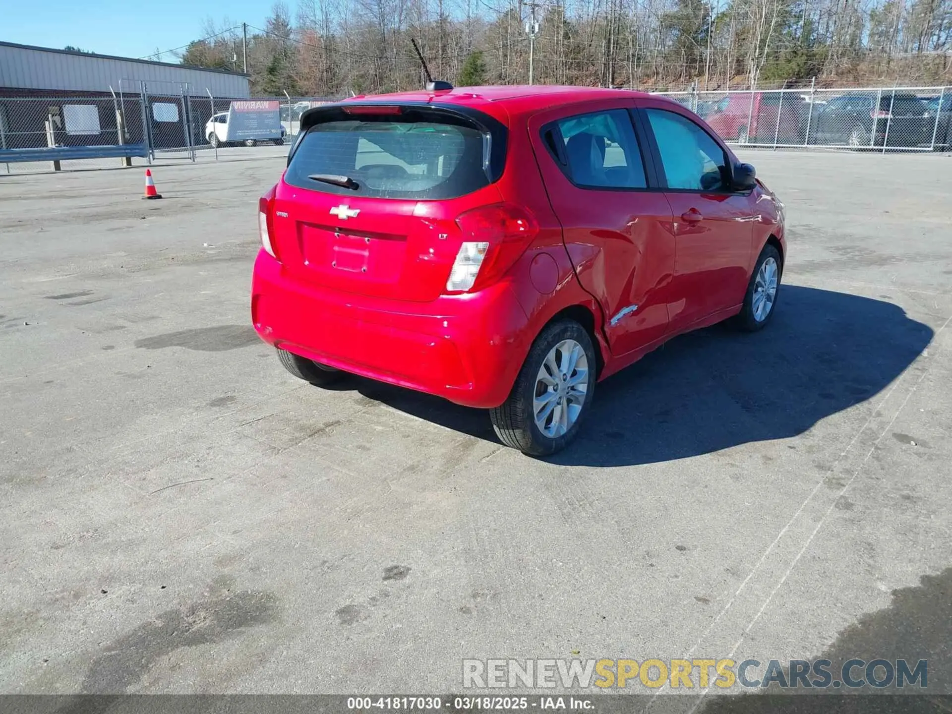 4 Photograph of a damaged car KL8CD6SA6LC441279 CHEVROLET SPARK 2020