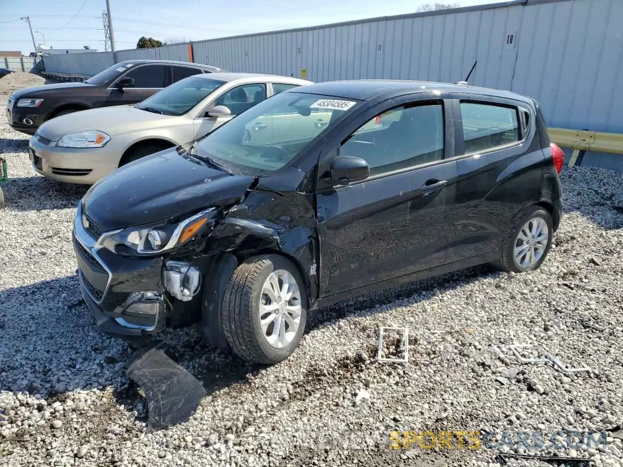 1 Photograph of a damaged car KL8CD6SA6LC442061 CHEVROLET SPARK 2020